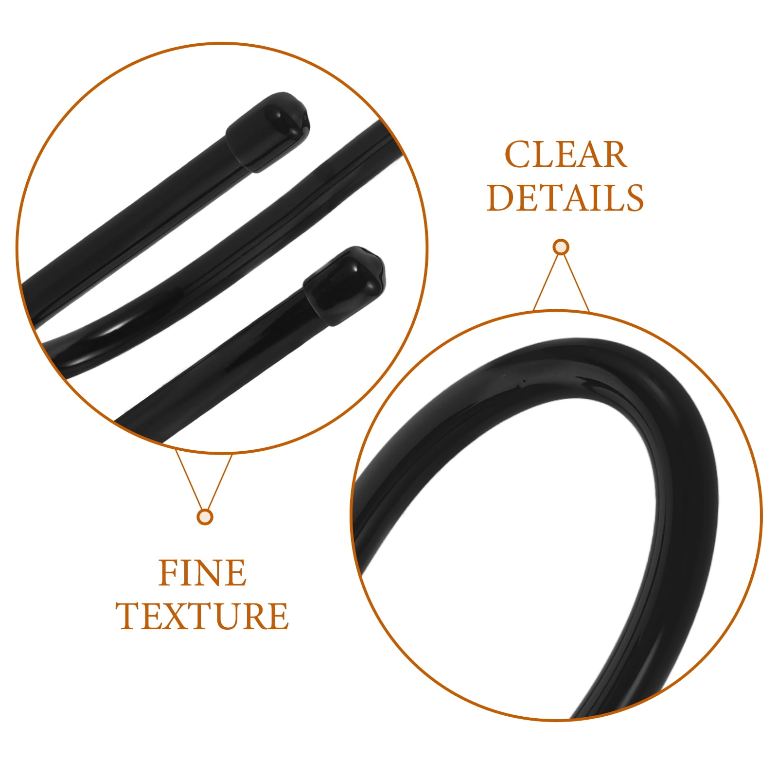 SWETRACE 6Pcs Sturdy Black Plastic Hooks for Pool Fence and Equipment 5.7x2.6x2.2in - Image 7