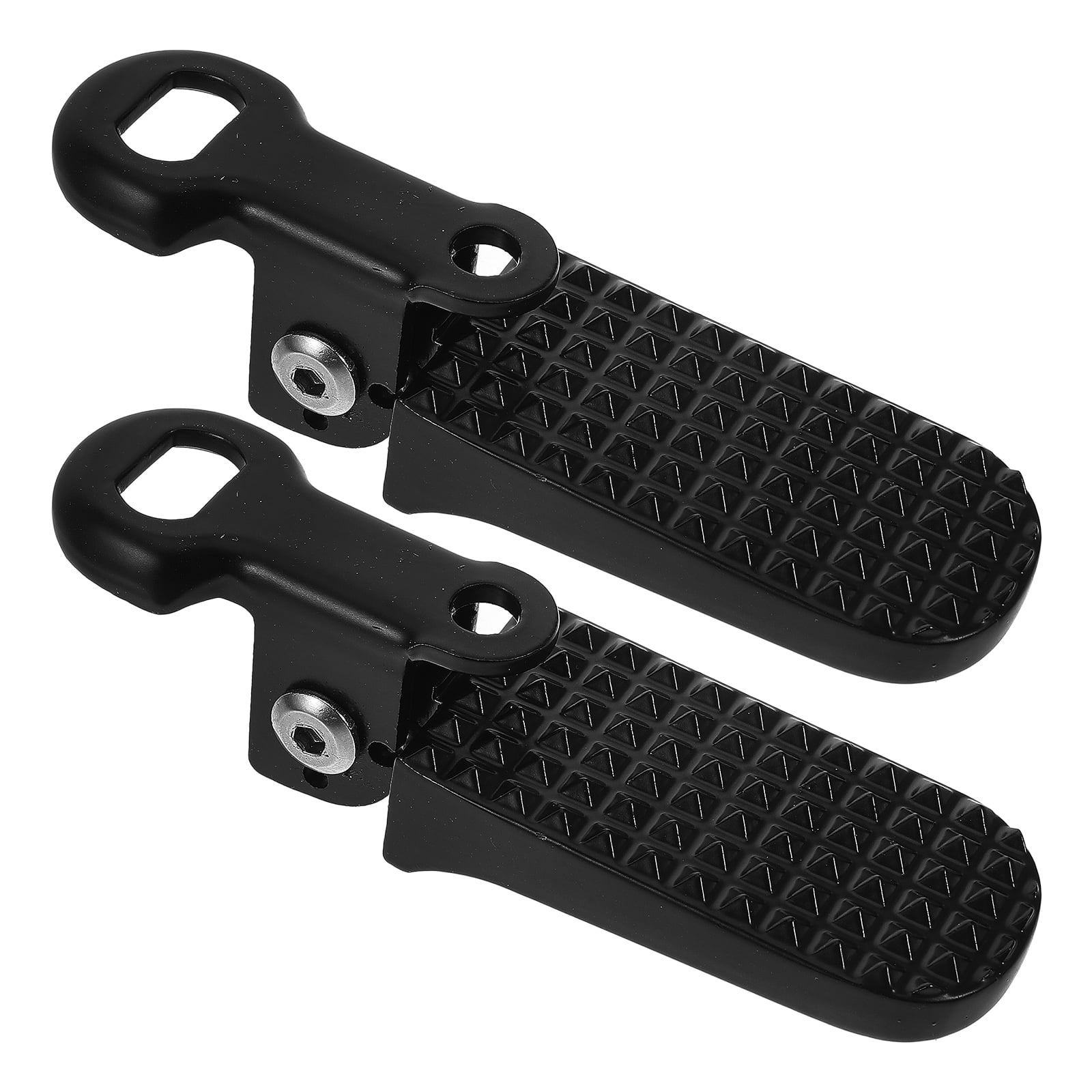 SWETRACE 1 Pair Metal Peg Pedal Non Slip Foldable Aluminium Iron For Cyclists Outdoor Riding - Image 1