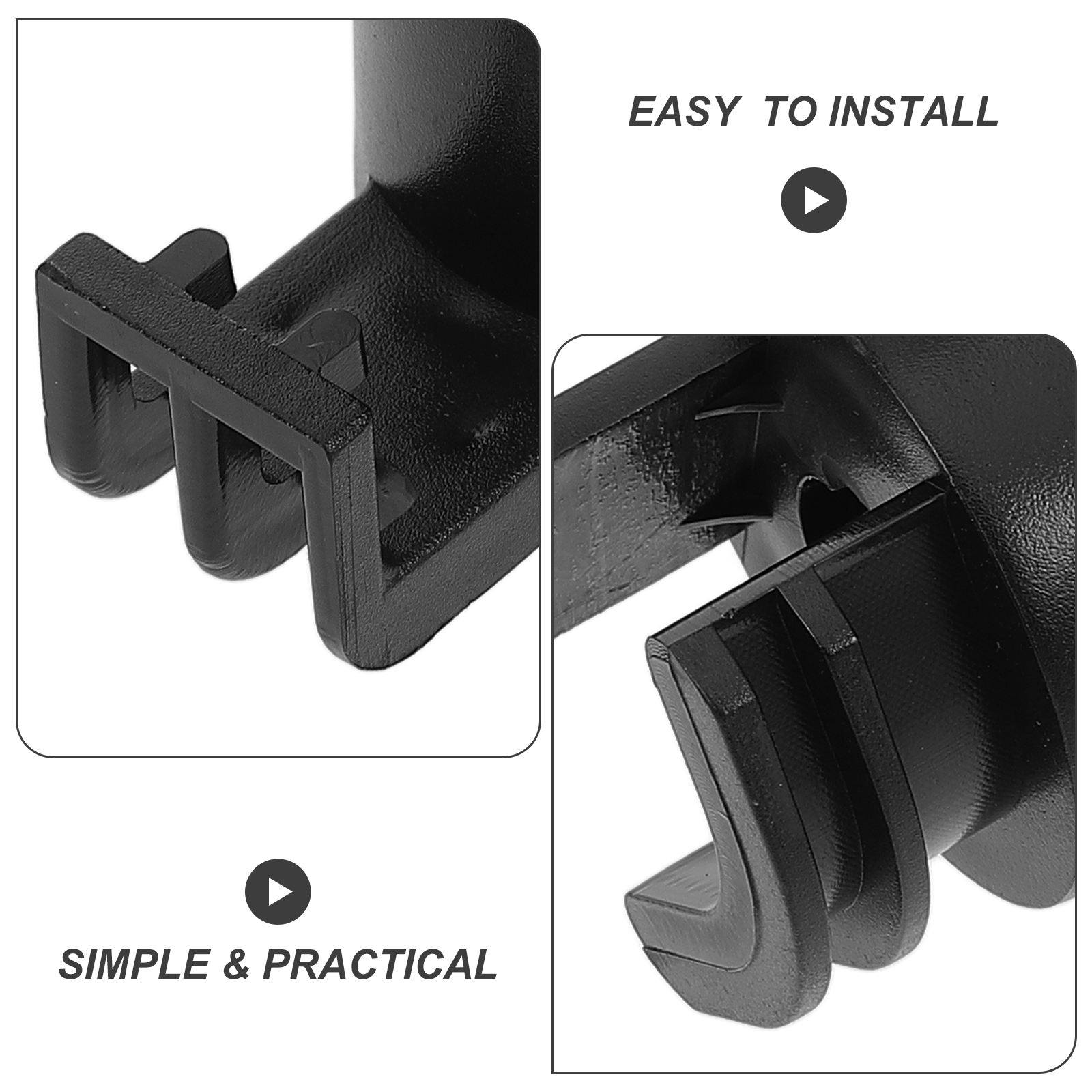 SWETRACE 1Pcs Trunk Hook for Car with Simple Design Storage 8.50X6.50X4.00Cm - Image 7