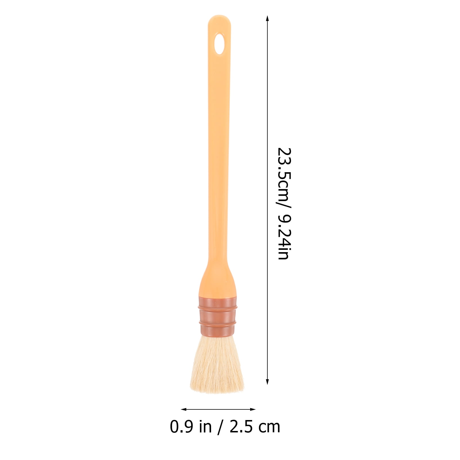 SWETRACE 1Set Round Bristles Basting Brush Baking Basting Brush for Outdoor Use - Image 2