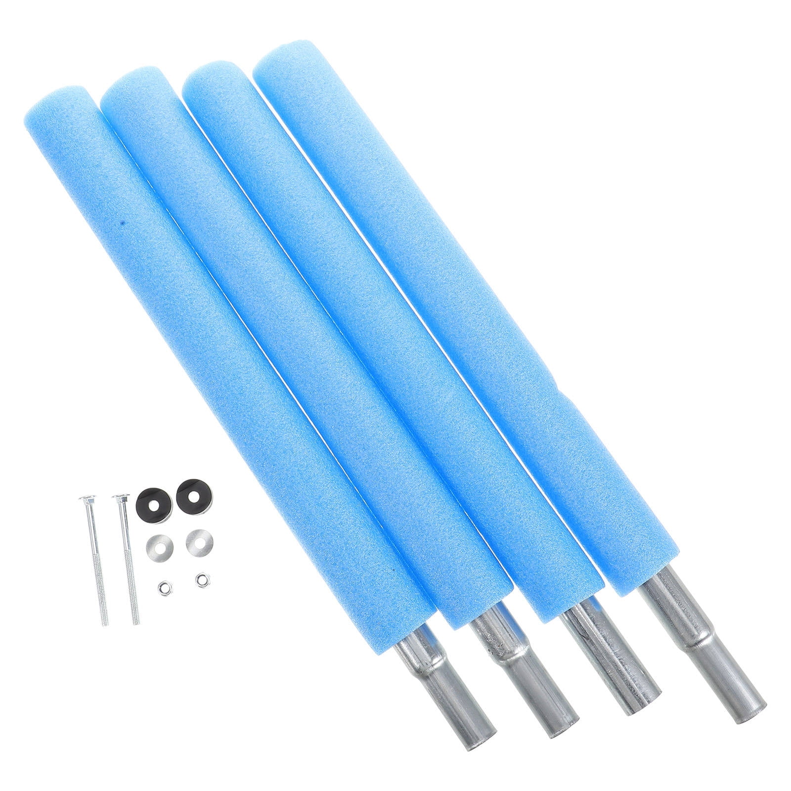 SWETRACE 4 Trampoline Poles Steel Foam Replacement Parts 1Set 19.06X1.57X1.57in - Image 8
