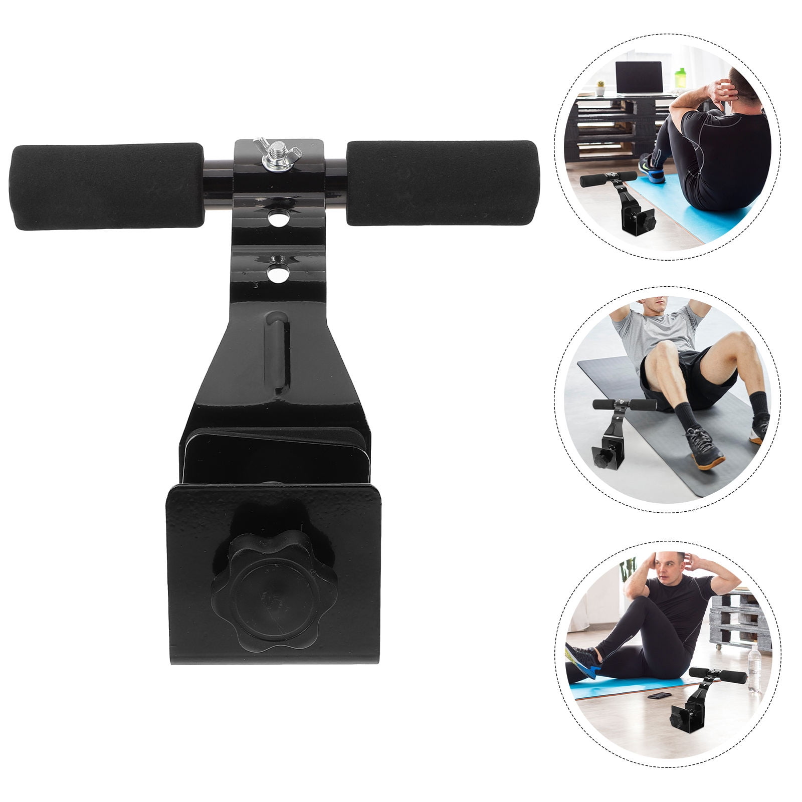 SWETRACE Abdominal Exercise Roller Ab Training Bar White 1Pcs Indoor Exercise - Image 1