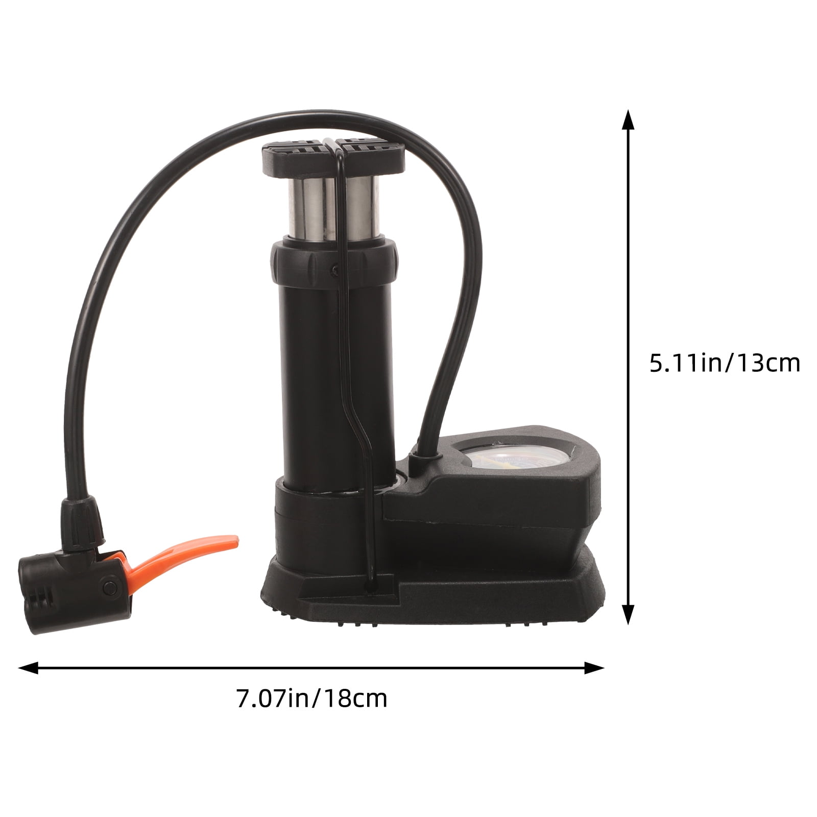 SWETRACE Electric Bike Air Pump Aluminium Alloy 1Set 10.6X5.1X1.9In - Image 2