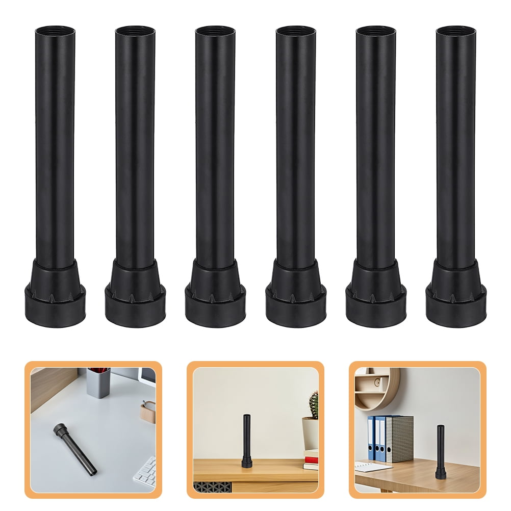 SWETRACE Trampoline Supply 6Pcs Leg Tubes Rubber Cap Tapered Design for Stability Enhancement Families Children - Image 1