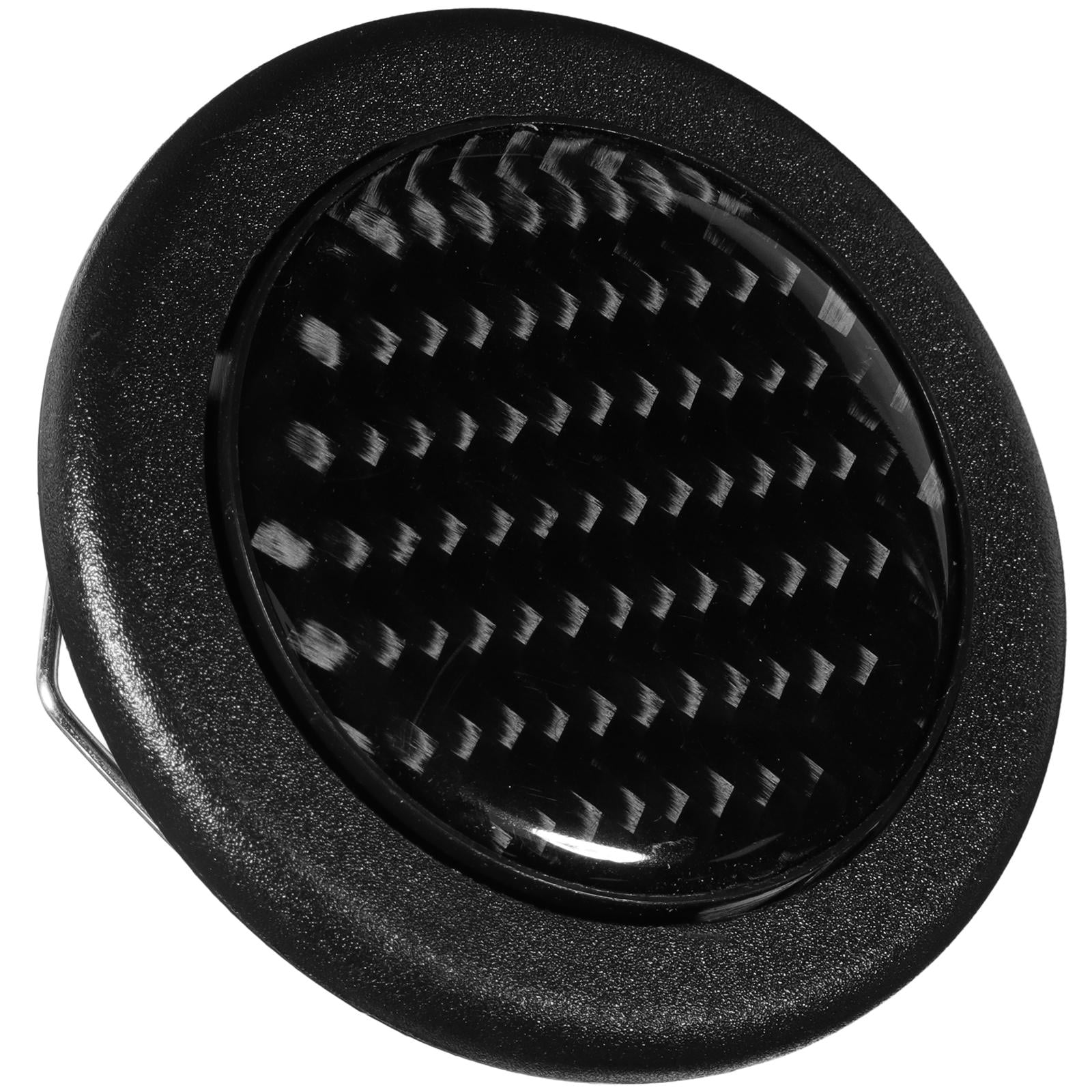 SWETRACE 1Pack Black Plastic Horn Button Cover for Car - Image 1