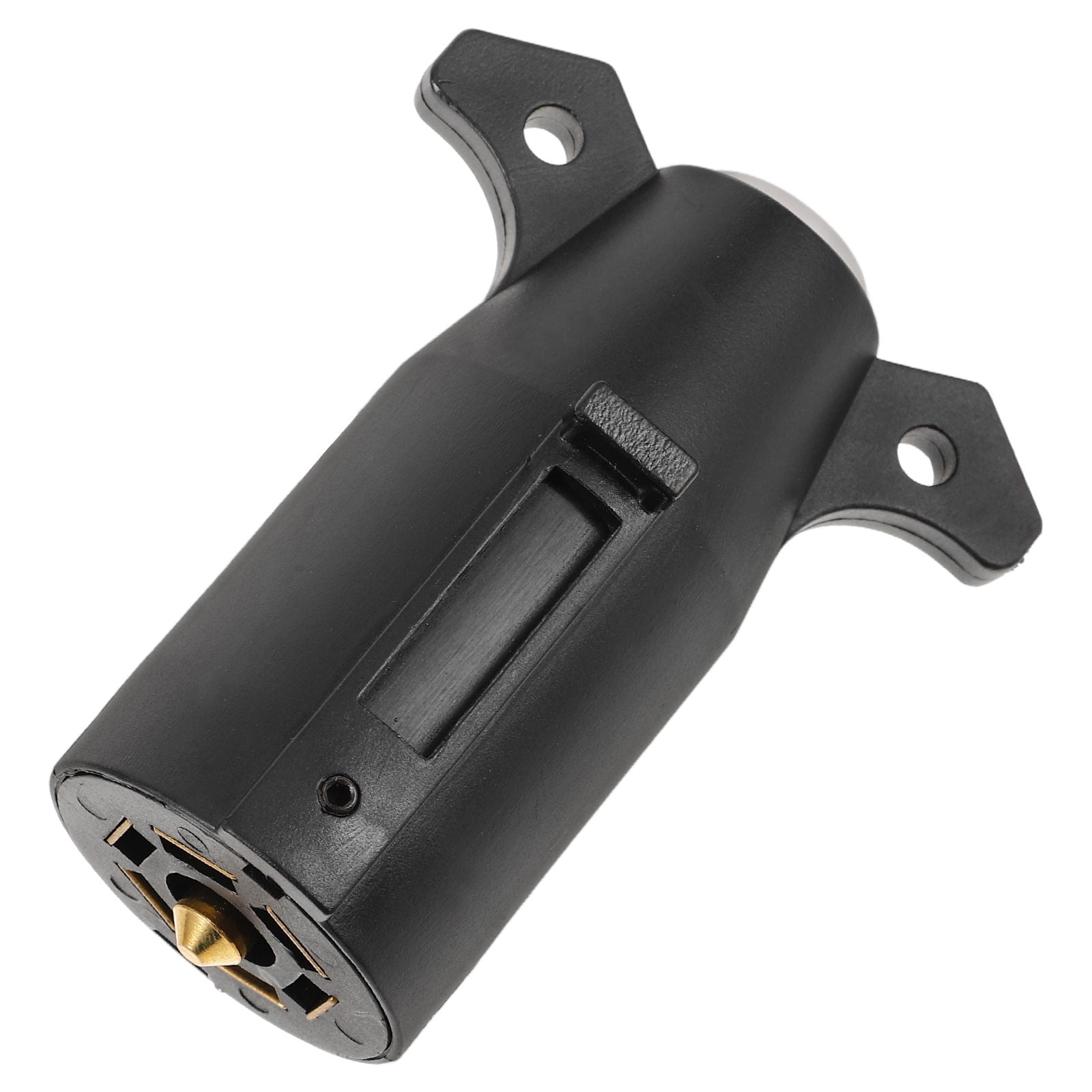 SWETRACE 1Set Trailer Connector Wire Plug 8.00X7.00X4.40CM for Trailer Wiring Harness in Black Color - Image 1