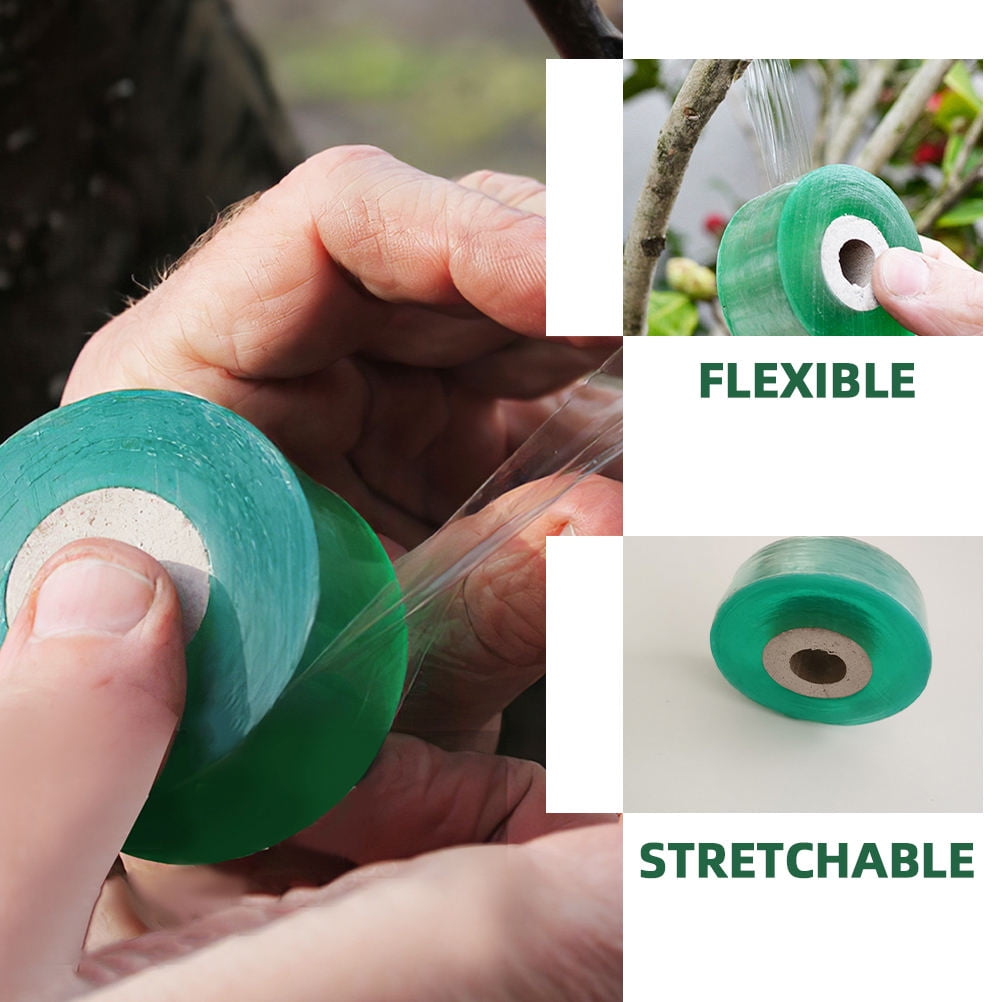 SWETRACE Grafting Apparatus 4 Rolls Multi-Function Stretchable Budding Tape for Fruit Trees 39.3in x 0.79in - Image 2