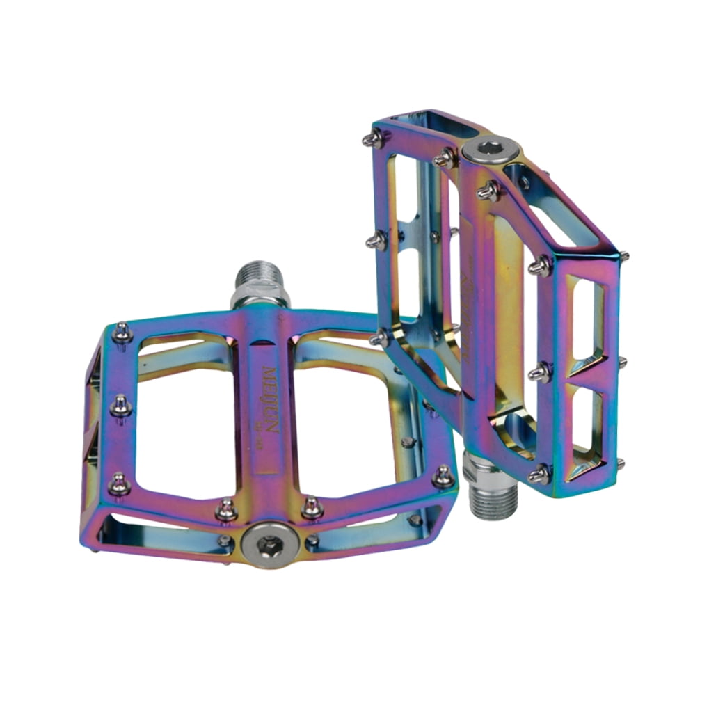 SWETRACE Colorful Aluminum Alloy Foot Pedals for Cyclists 1 Pair 4.5*3.6*0.8in - Image 5