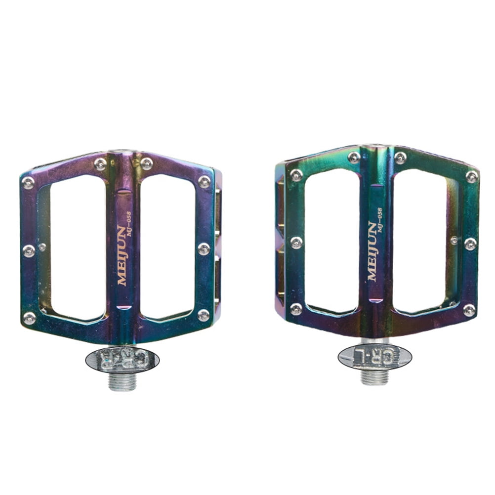 SWETRACE Colorful Aluminum Alloy Foot Pedals for Cyclists 1 Pair 4.5*3.6*0.8in - Image 6