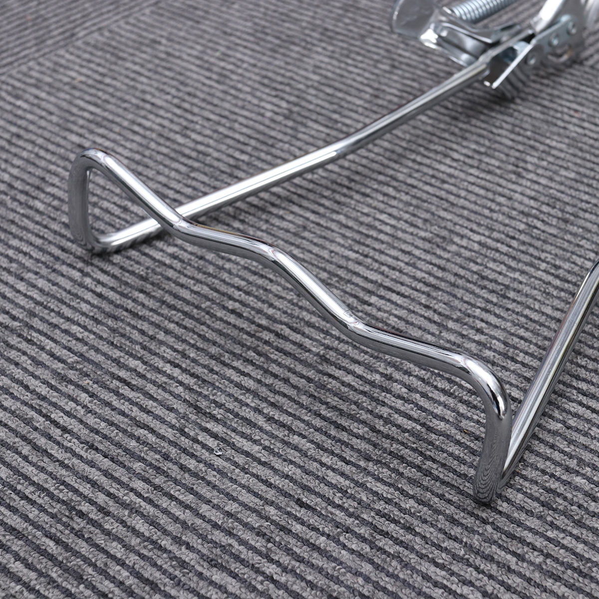 SWETRACE 1Set Iron Bike Bracke for Bikes with Rear Kickstand 38 x 25 x 0.4in Silver - Image 6
