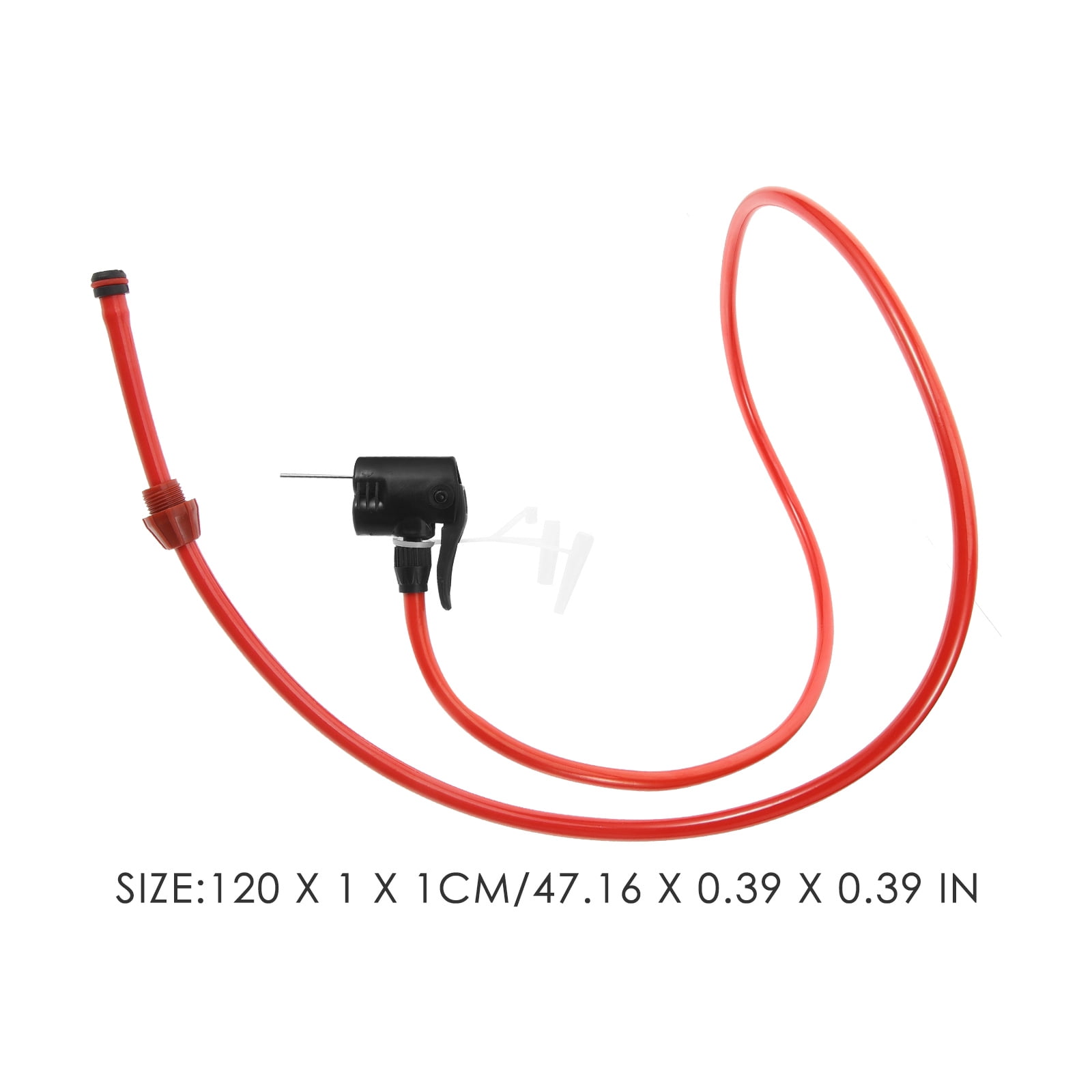 SWETRACE Bicycle Pump Hose Tpu Red 1Pcs 47.2X0.4X0.4In - Image 5