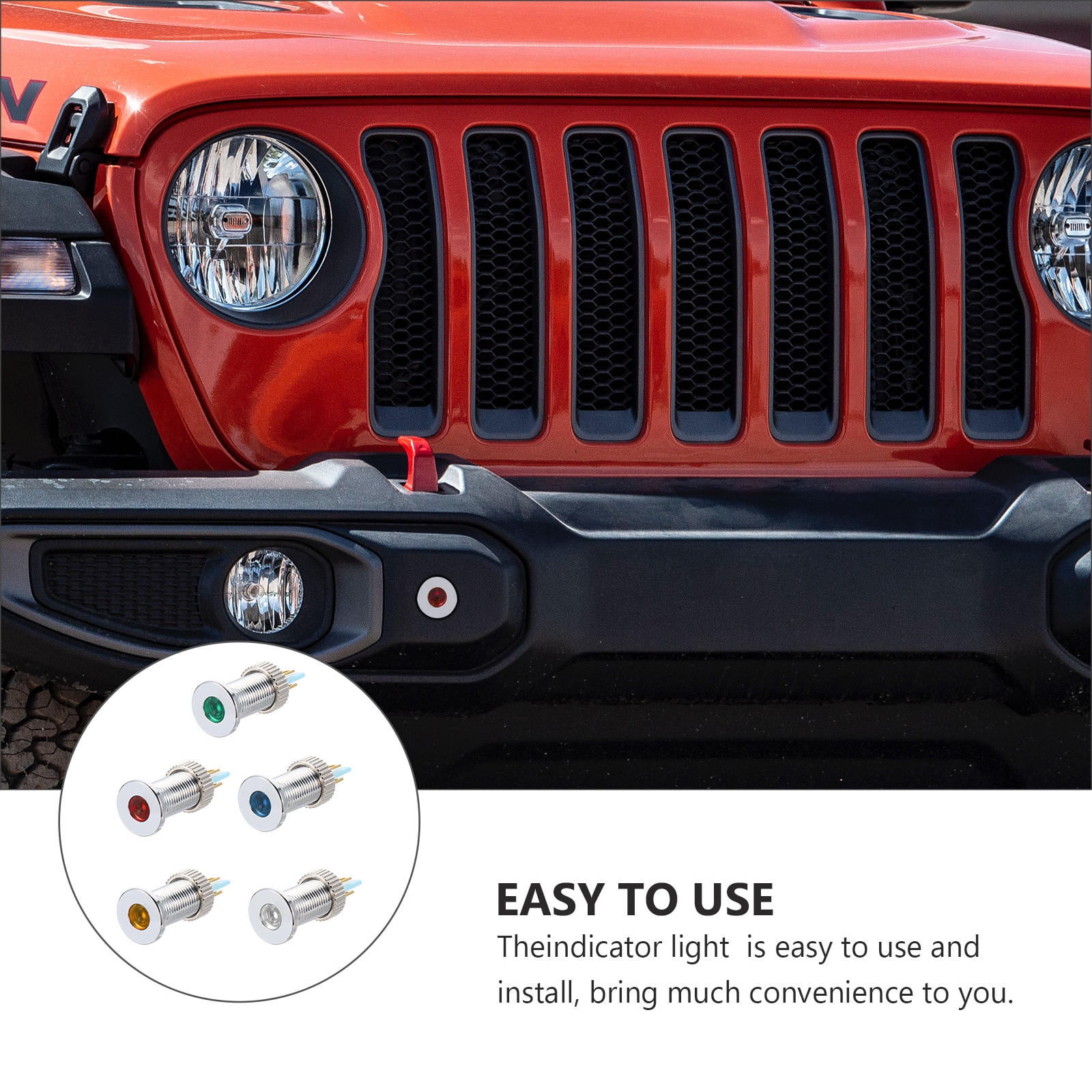 SWETRACE 5 Pcs Led Signal Indicator Lights Dash Bulbs For Cars Boats Durable Safe For And Model Vehicles - Image 2