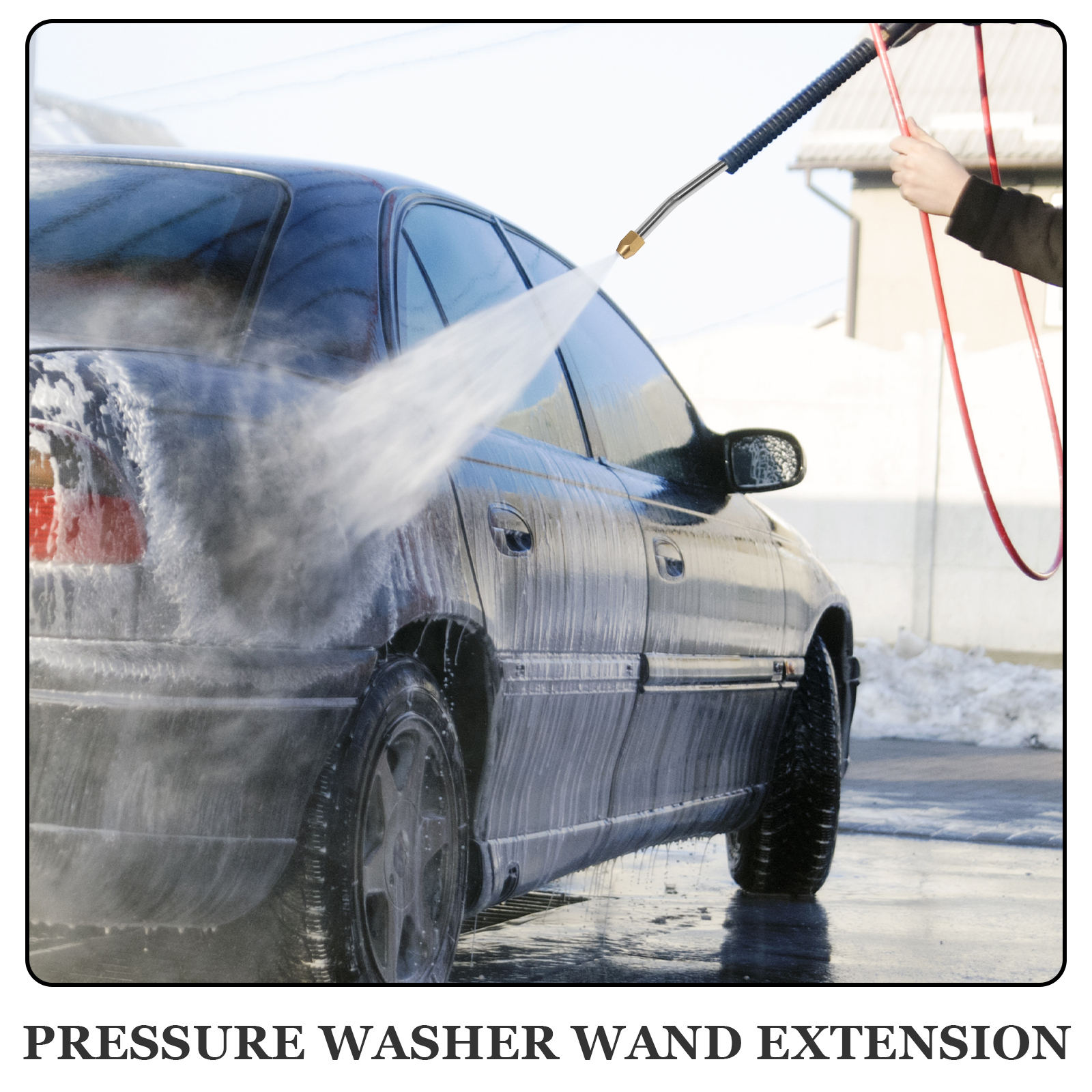 SWETRACE 1Set Pressure Washer Wand Metal Stainless Steel Copper High- Car Washing Vehicle Cleaning - Image 2