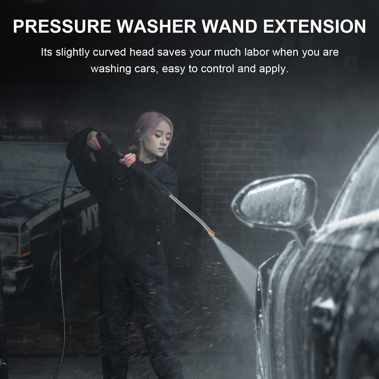 SWETRACE 1Set Pressure Washer Wand Metal Stainless Steel Copper High- Car Washing Vehicle Cleaning - Image 7