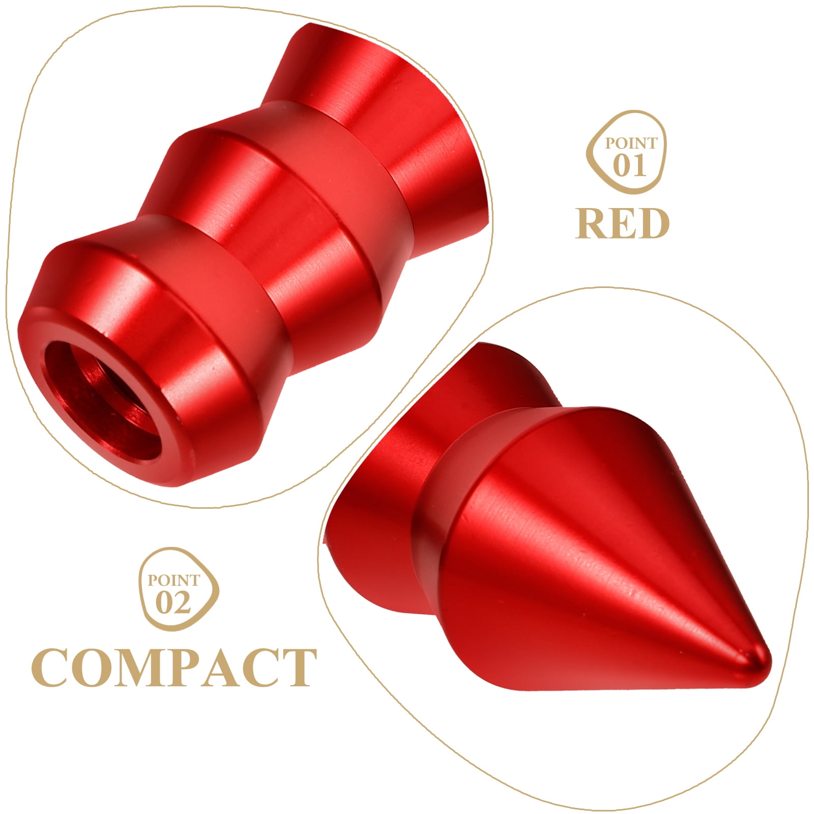 SWETRACE 1 Set Red Gear Stick Shift Knob for Car Gear Shift Handle Replacement - Image 7