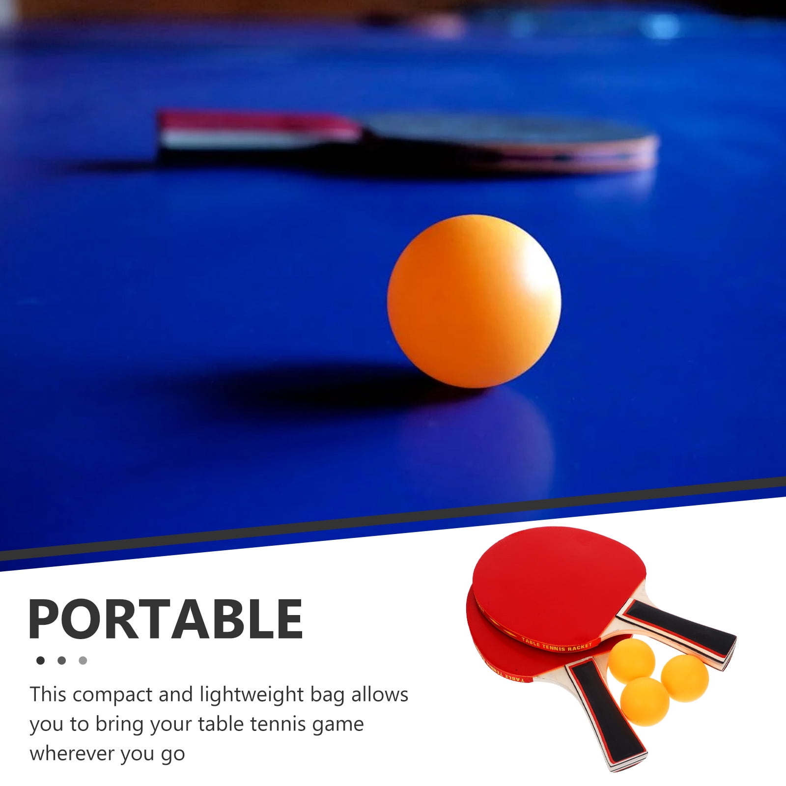 SWETRACE Table Tennis Training Ball 1 Beginner Men Women Children Anywhere Play - Image 3