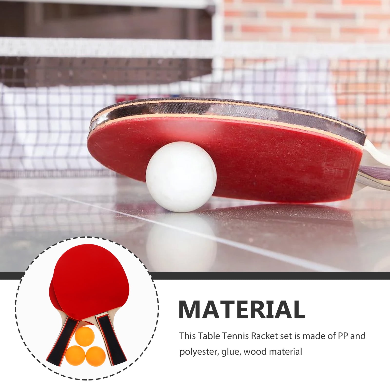 SWETRACE Table Tennis Training Ball 1 Beginner Men Women Children Anywhere Play - Image 8