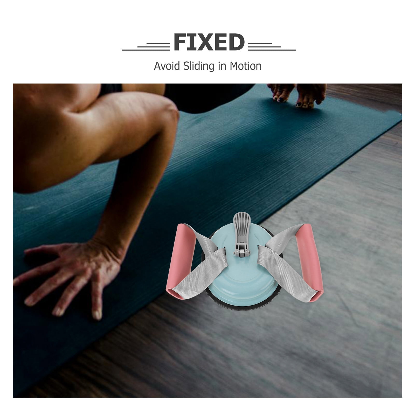 SWETRACE 1Set Support Board Iron Material Sit-Ups Mat for Indoor Exercise Abdominal Trainer - Image 6