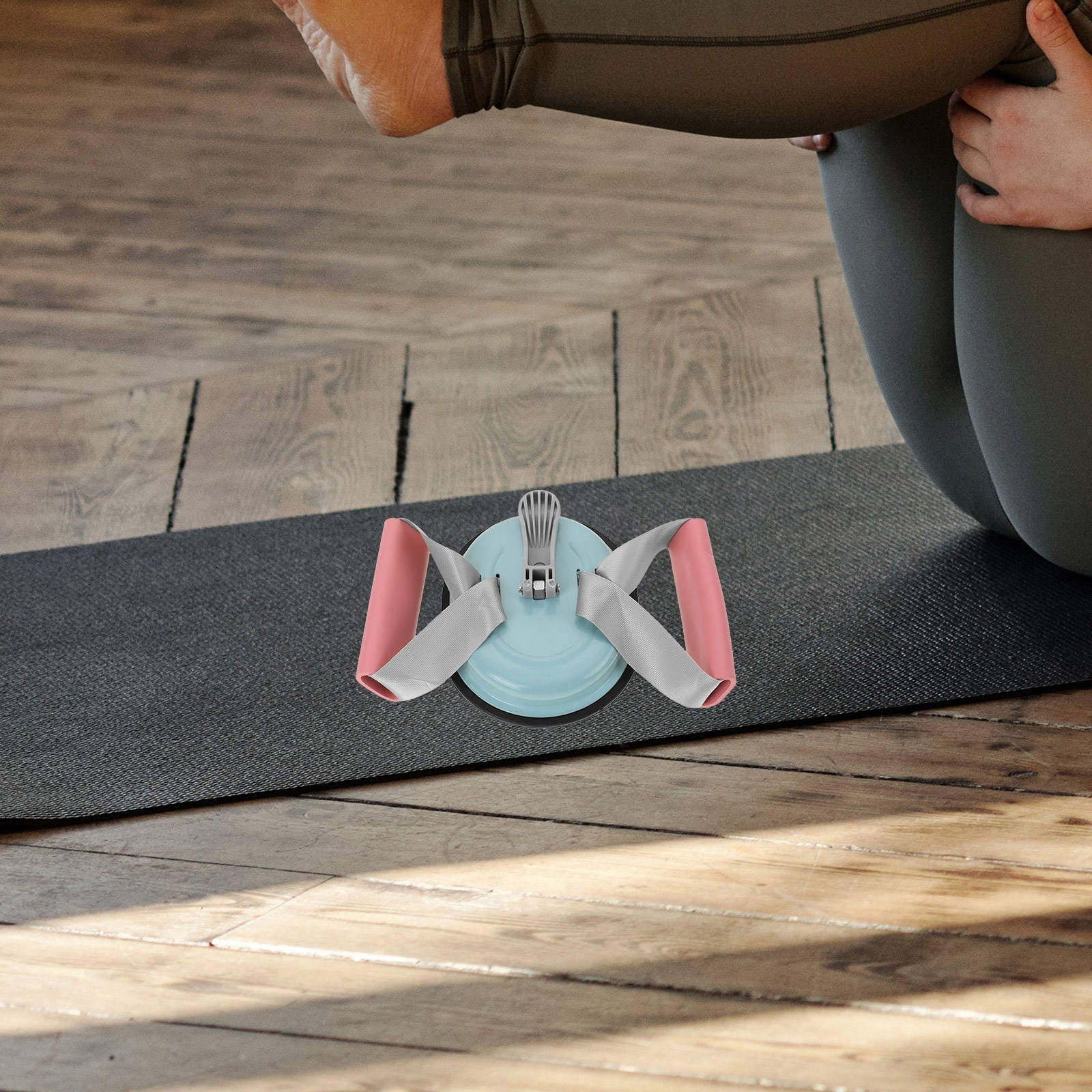 SWETRACE 1Set Support Board Iron Material Sit-Ups Mat for Indoor Exercise Abdominal Trainer - Image 8