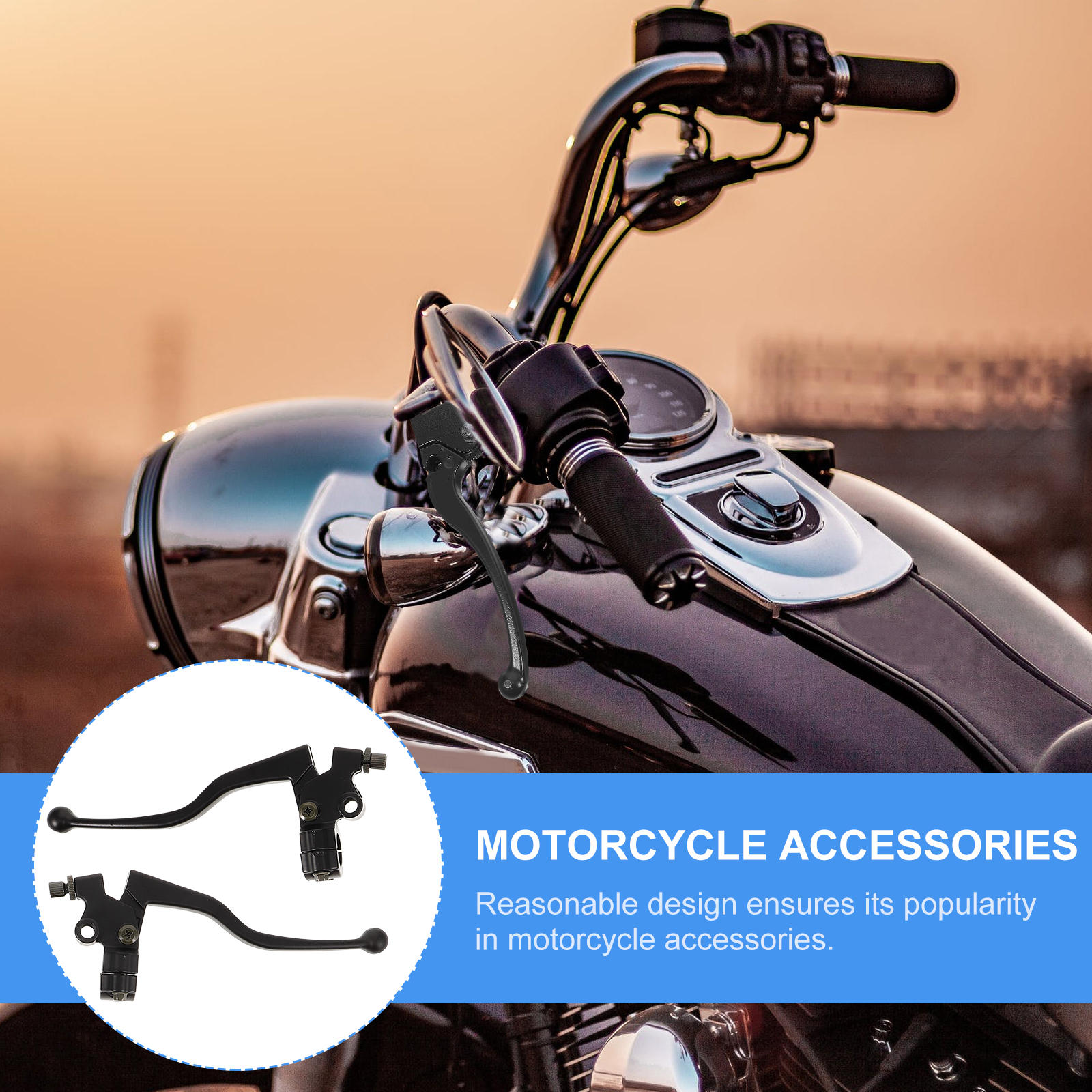 SWETRACE Brake Clutch Lever Handle Aluminium Alloy 1Set - Image 5