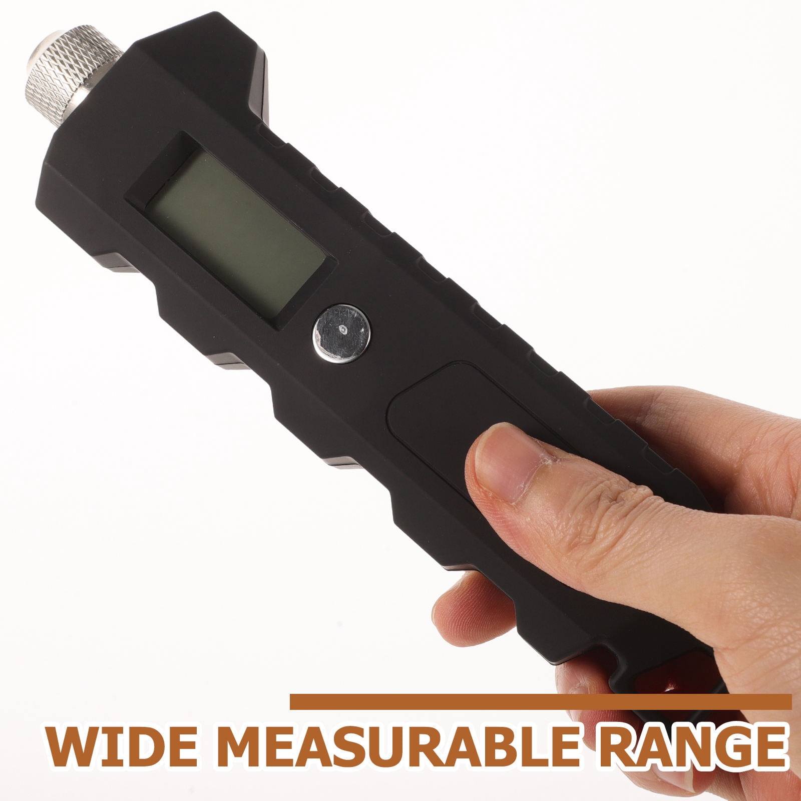 SWETRACE Truck Tire Pressure Gauge Long Bar Design Black 1Pcs - Image 2