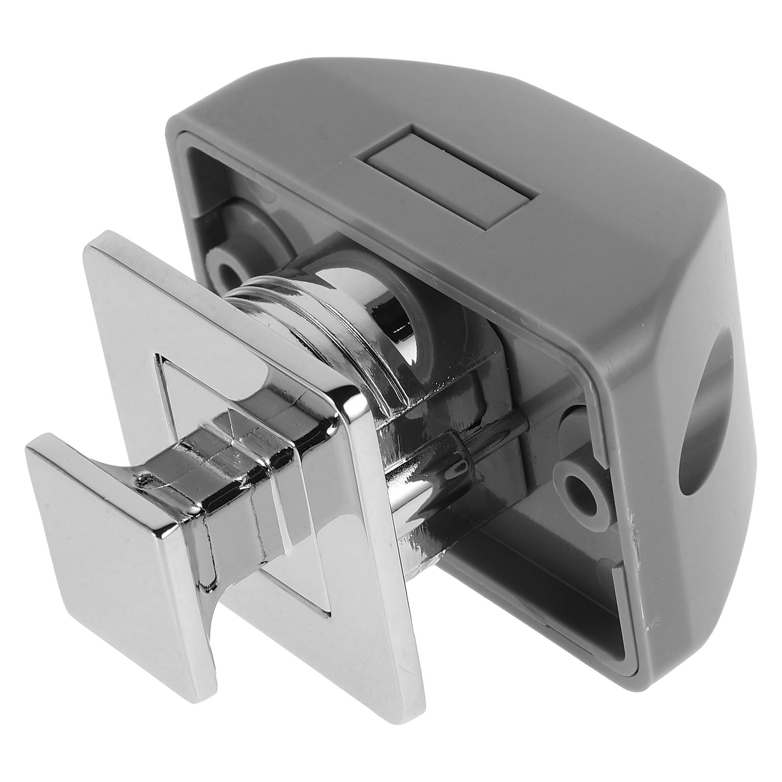 SWETRACE Push Button Locks 1Set For Rv Cabinet Latch Heavy Duty Silver Color - Image 1