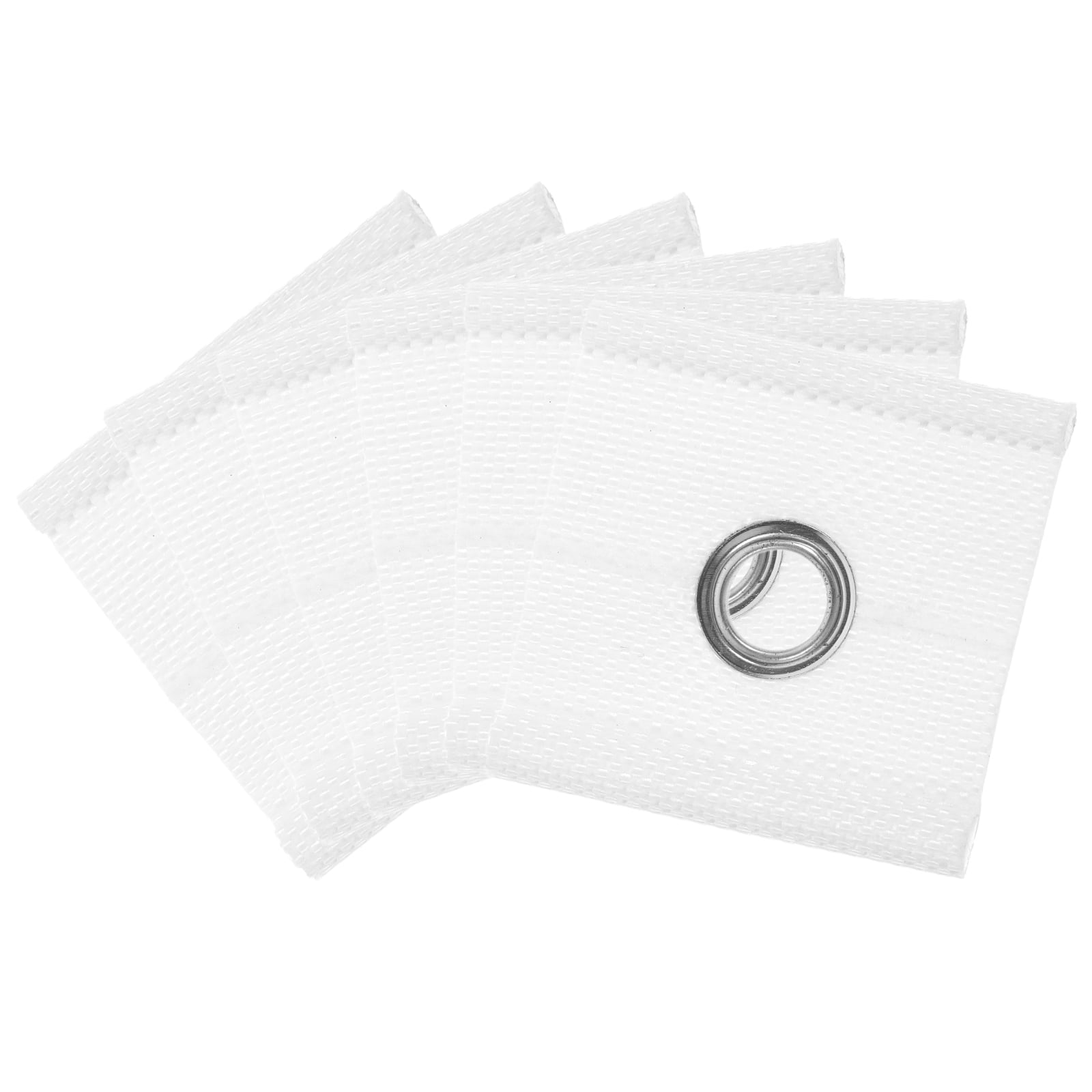 SWETRACE 6Pcs Awnings Tool for RV Canopy and Garden Parties White 1.97X1.97X0.28in - Image 5