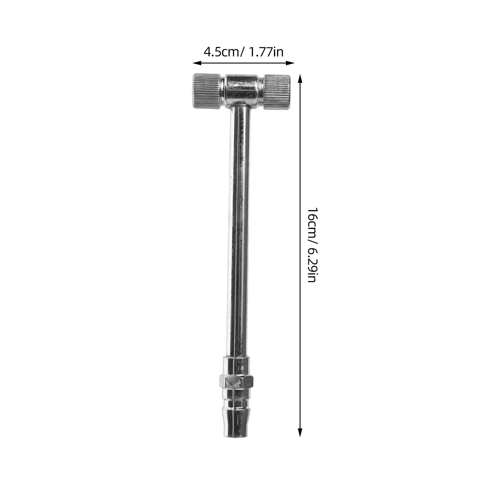 SWETRACE Tire Valve Extender Kit 1Pcs T-Shaped Valve Stem Extensions Compatible with Car Tires 6.3*1.8*0.6in - Image 2