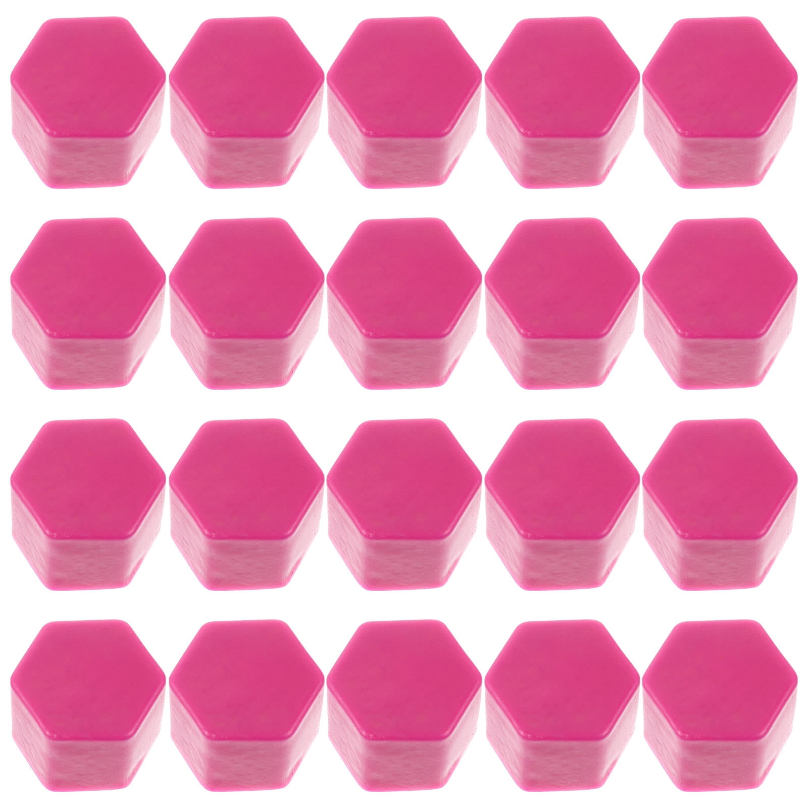 SWETRACE Hub Nut Cover Purple Silicone 20pcs - Image 1