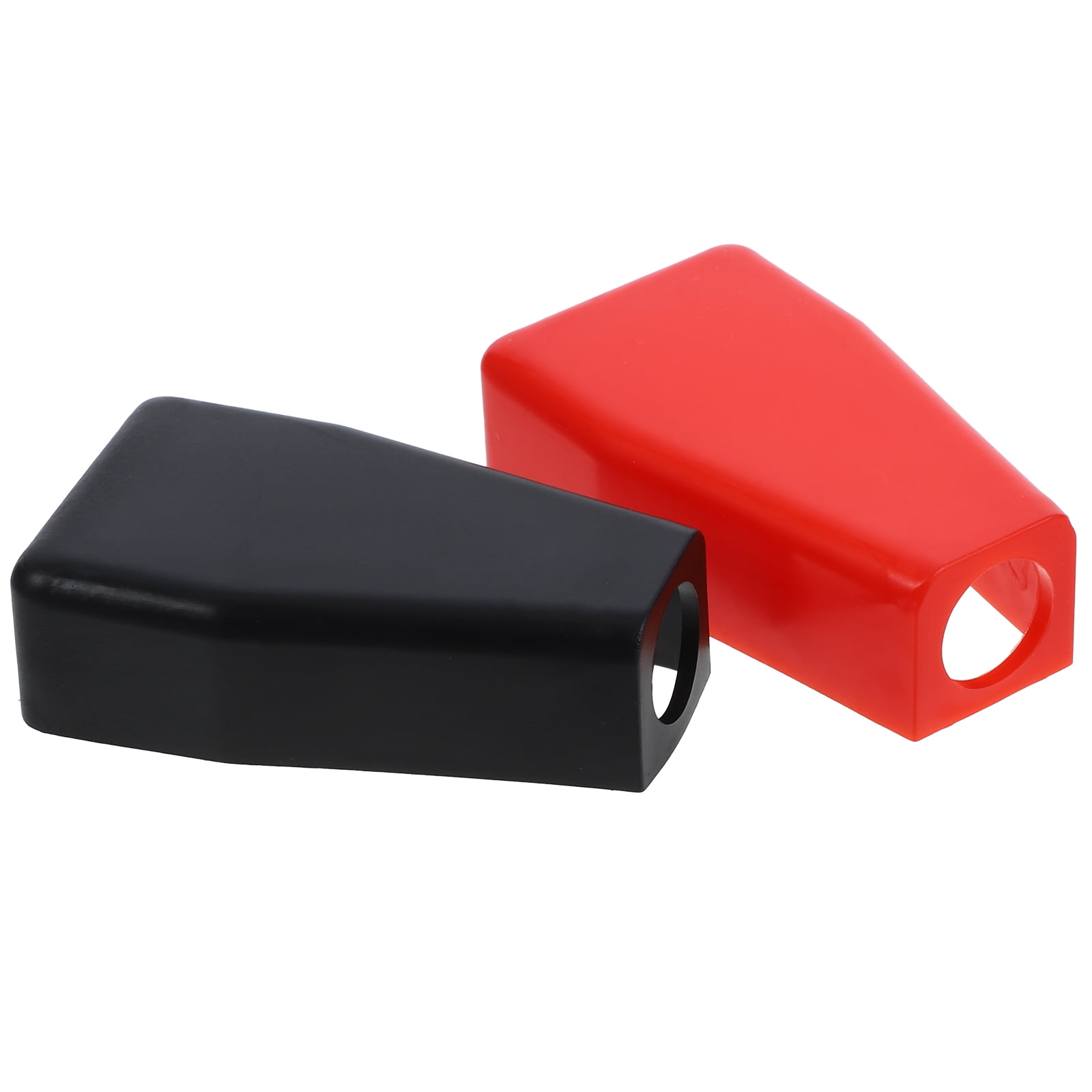 SWETRACE 2Pcs Red Battery Terminal Covers for Automotive Repair Terminal Blocks Connector Socket - Image 1