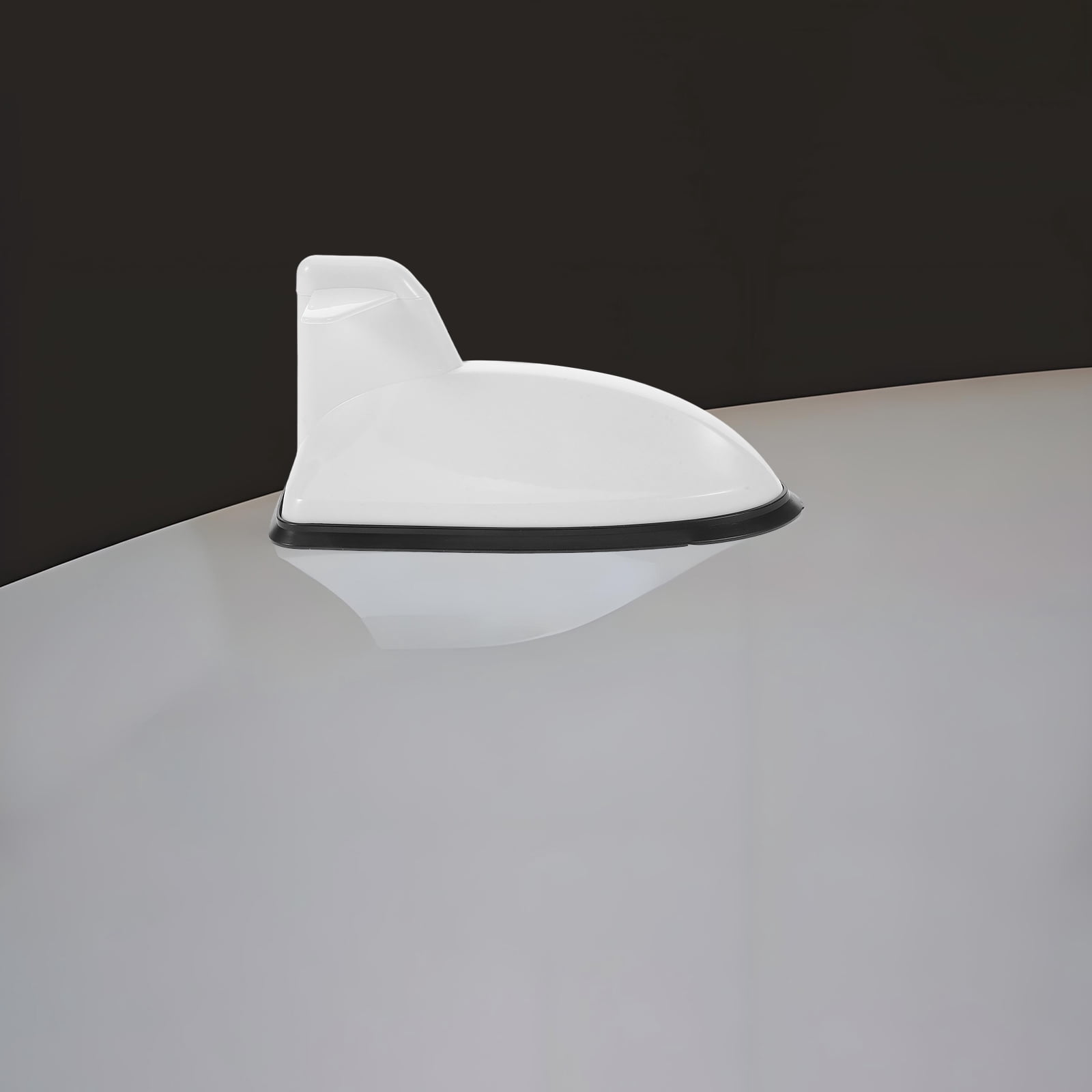 SWETRACE 1Pcs Car Antenna Top Cover White Plastic Car Roof Antenna for Car Owners Use - Image 8