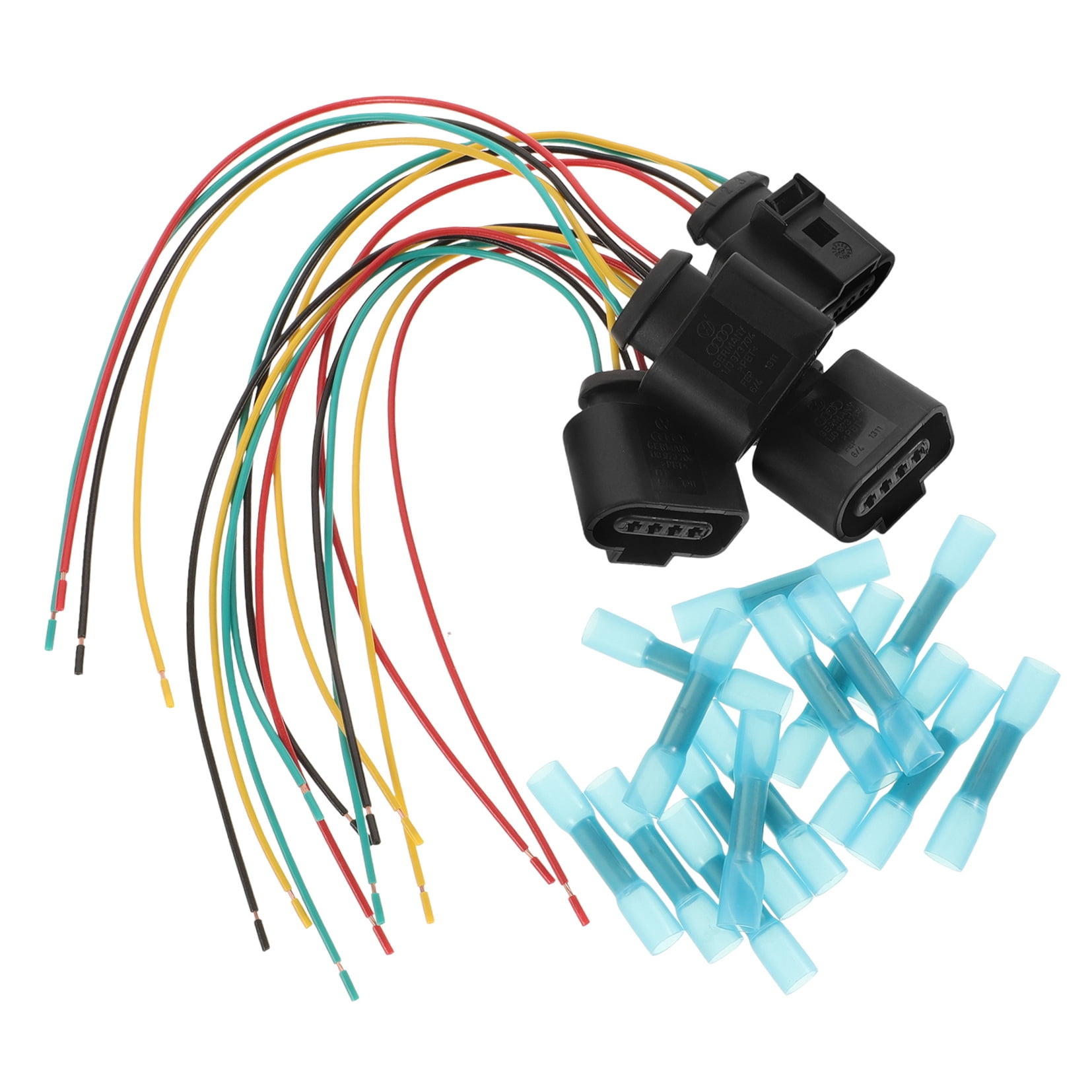 SWETRACE Wiring Connectors Automotive 4Pcs Ignition Coil Wire Harness Abs Black For Enhanced Performance - Image 6