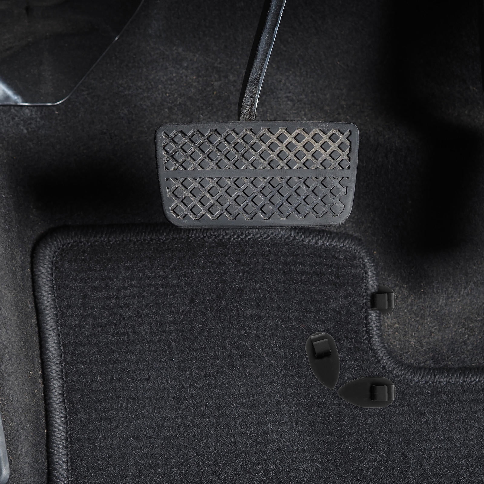 SWETRACE 10Pcs Car Floor Mat Clips Black Plastic for Vehicle Supply and Safety - Image 1