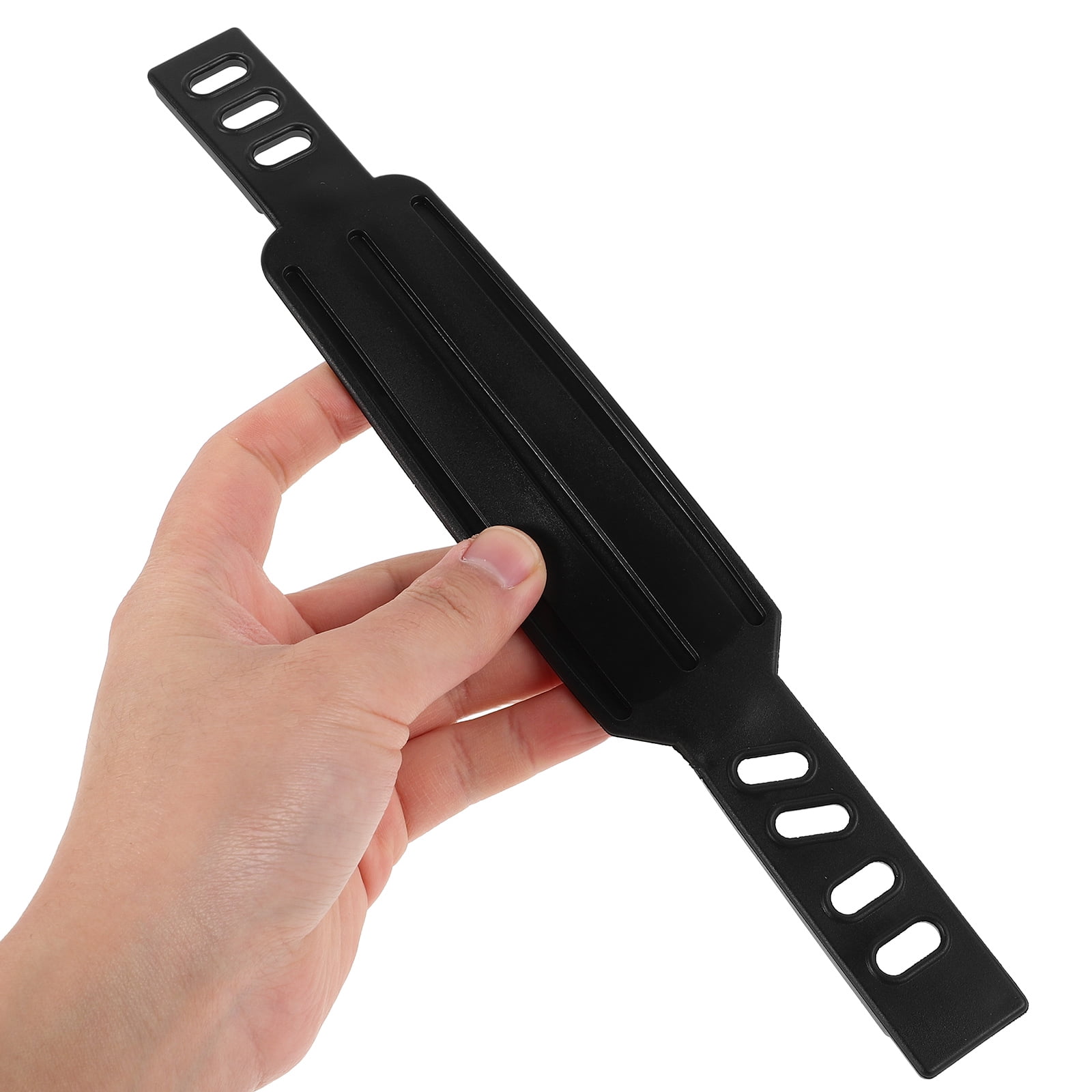SWETRACE Rowing Machine Foot Straps Exercise Bike Pedal Straps Black 2Pcs Adjustable Design - Image 5