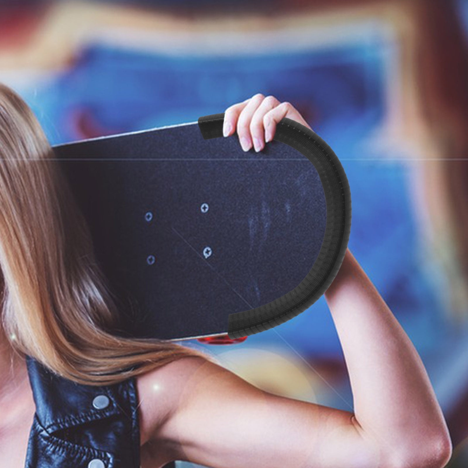 SWETRACE 1 Pair Silicone Skateboard Deck Guards Impact Protection and Edge Guard 35Cm - Image 1