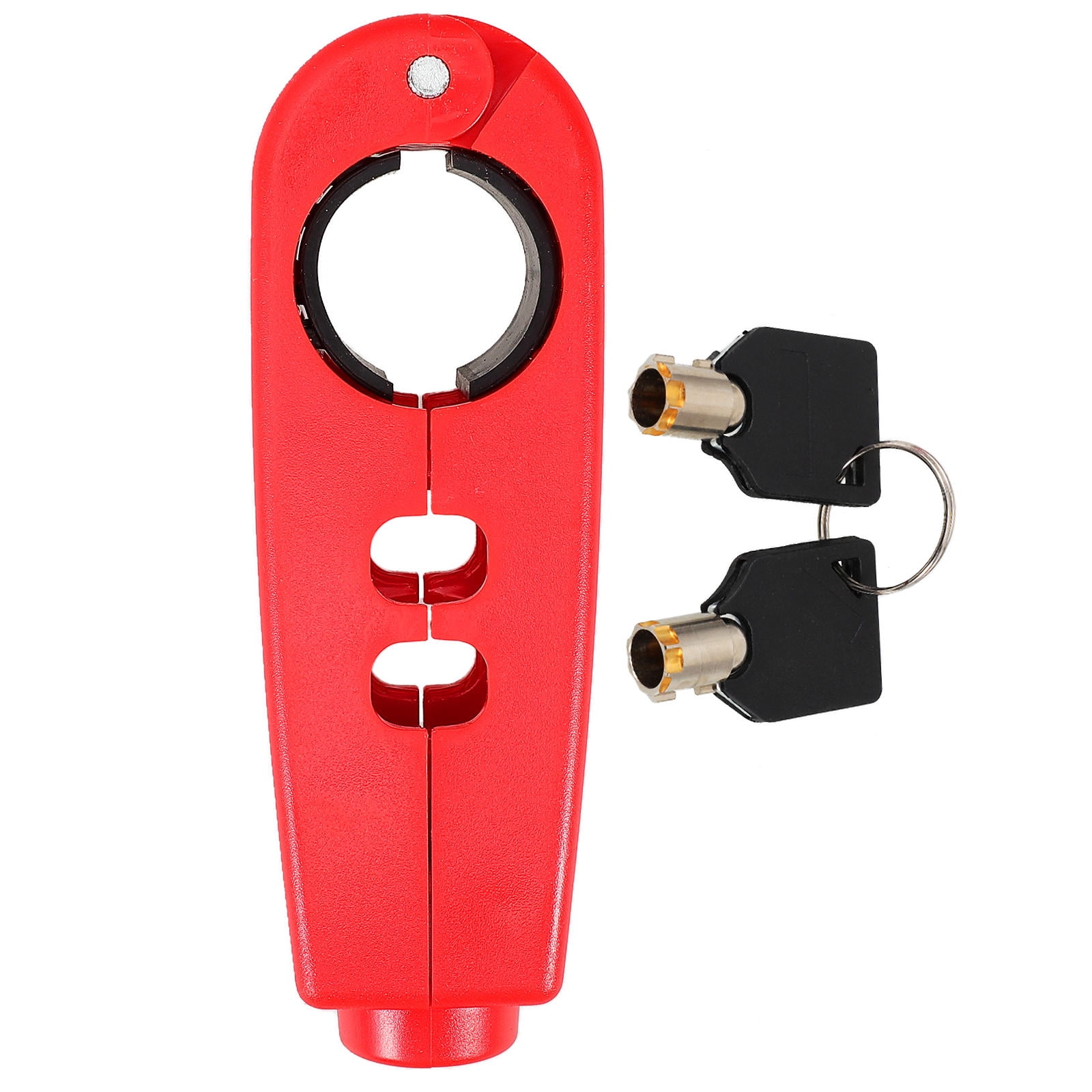 SWETRACE 1Pcs Compact Anti-scratch Surface Handlebar Lock Bicycle Outdoor Use 5.9x1.97x1.38in - Image 1