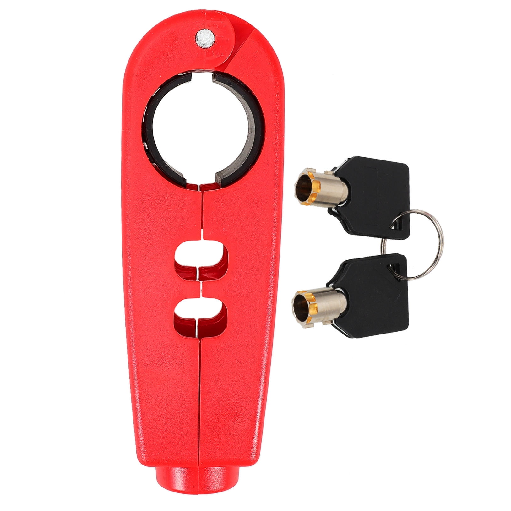 SWETRACE 1Pcs Compact Anti-scratch Surface Handlebar Lock Bicycle Outdoor Use 5.9x1.97x1.38in - Image 5