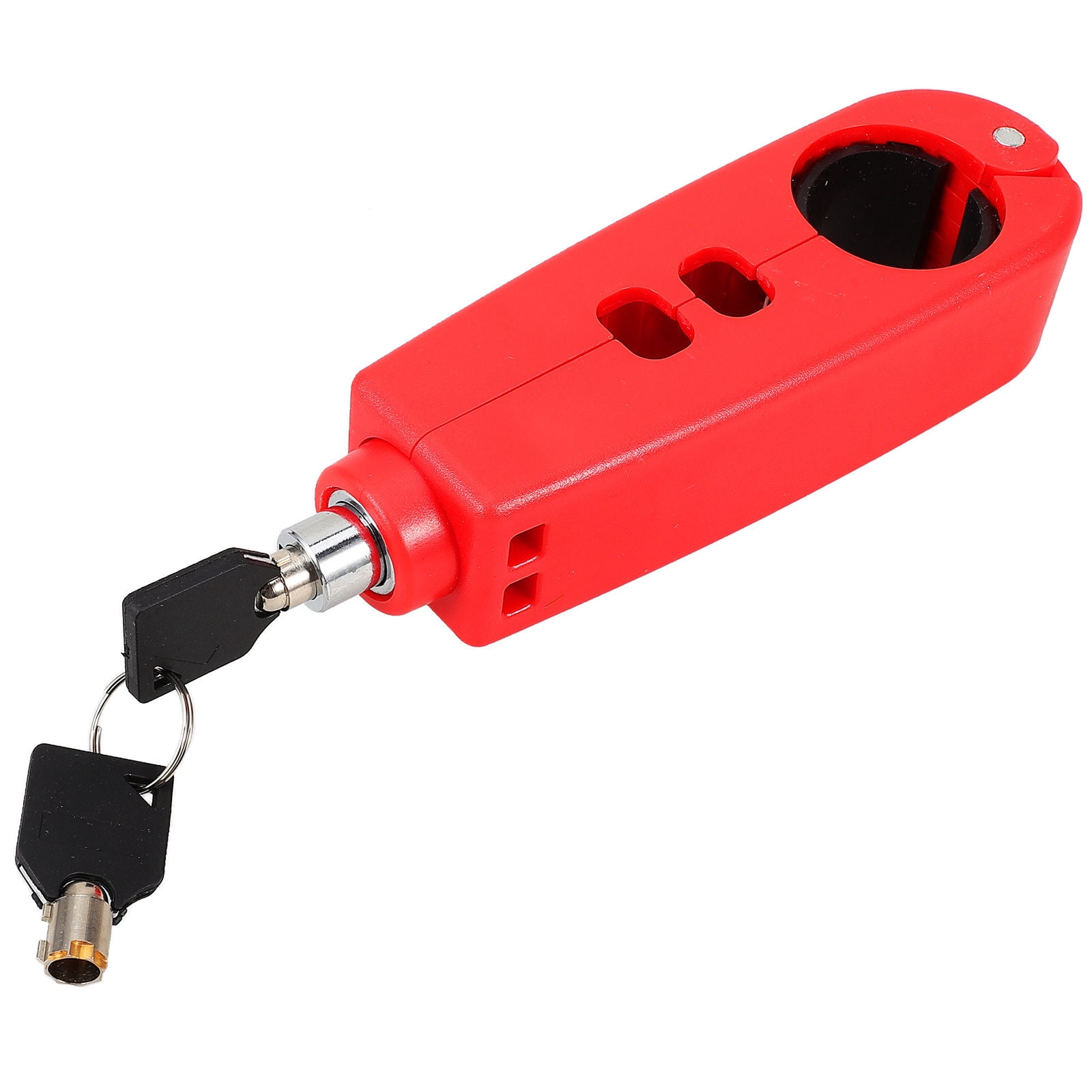 SWETRACE 1Pcs Compact Anti-scratch Surface Handlebar Lock Bicycle Outdoor Use 5.9x1.97x1.38in - Image 7
