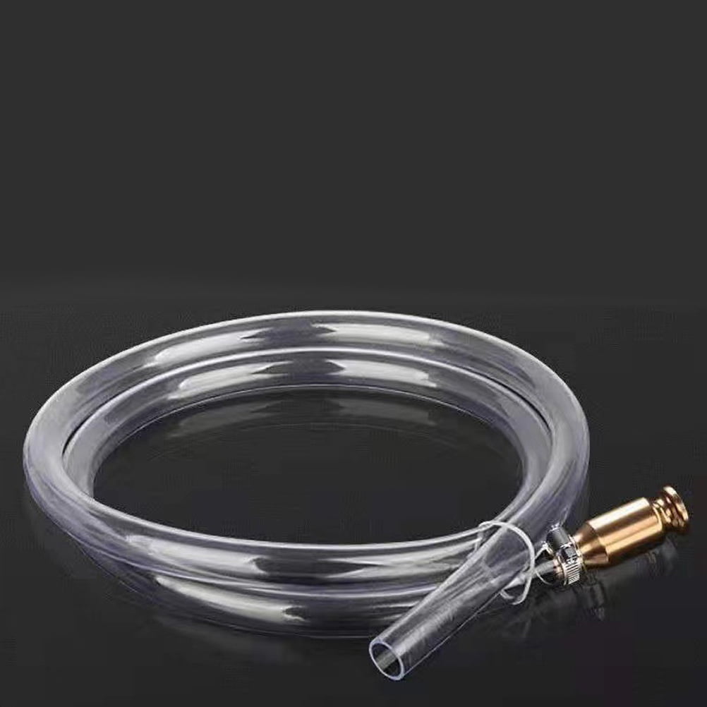 SWETRACE 1Pack Multi Color Gas Siphon Hose For Oil Change Fluid Transfer Emergency Use 157.20X0.59X0.59In - Image 1