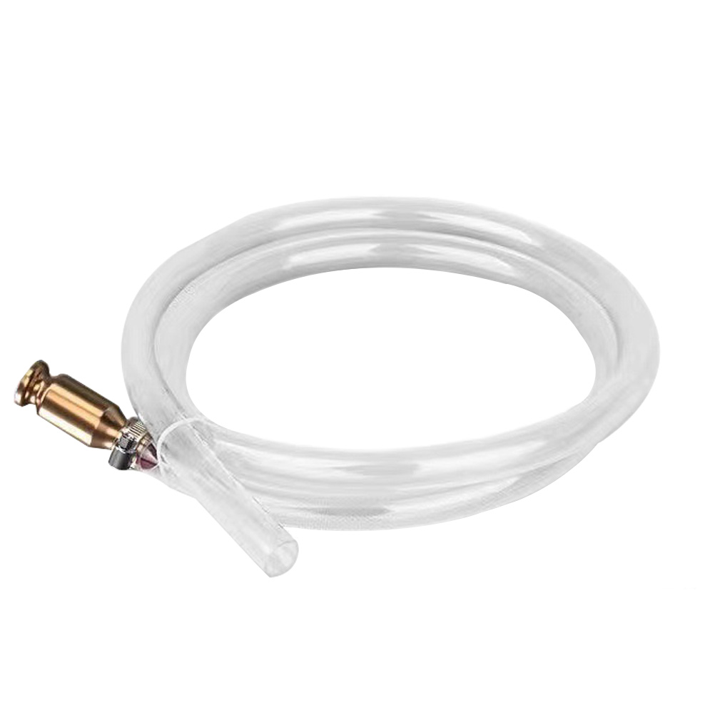 SWETRACE 1Pack Multi Color Gas Siphon Hose For Oil Change Fluid Transfer Emergency Use 157.20X0.59X0.59In - Image 3