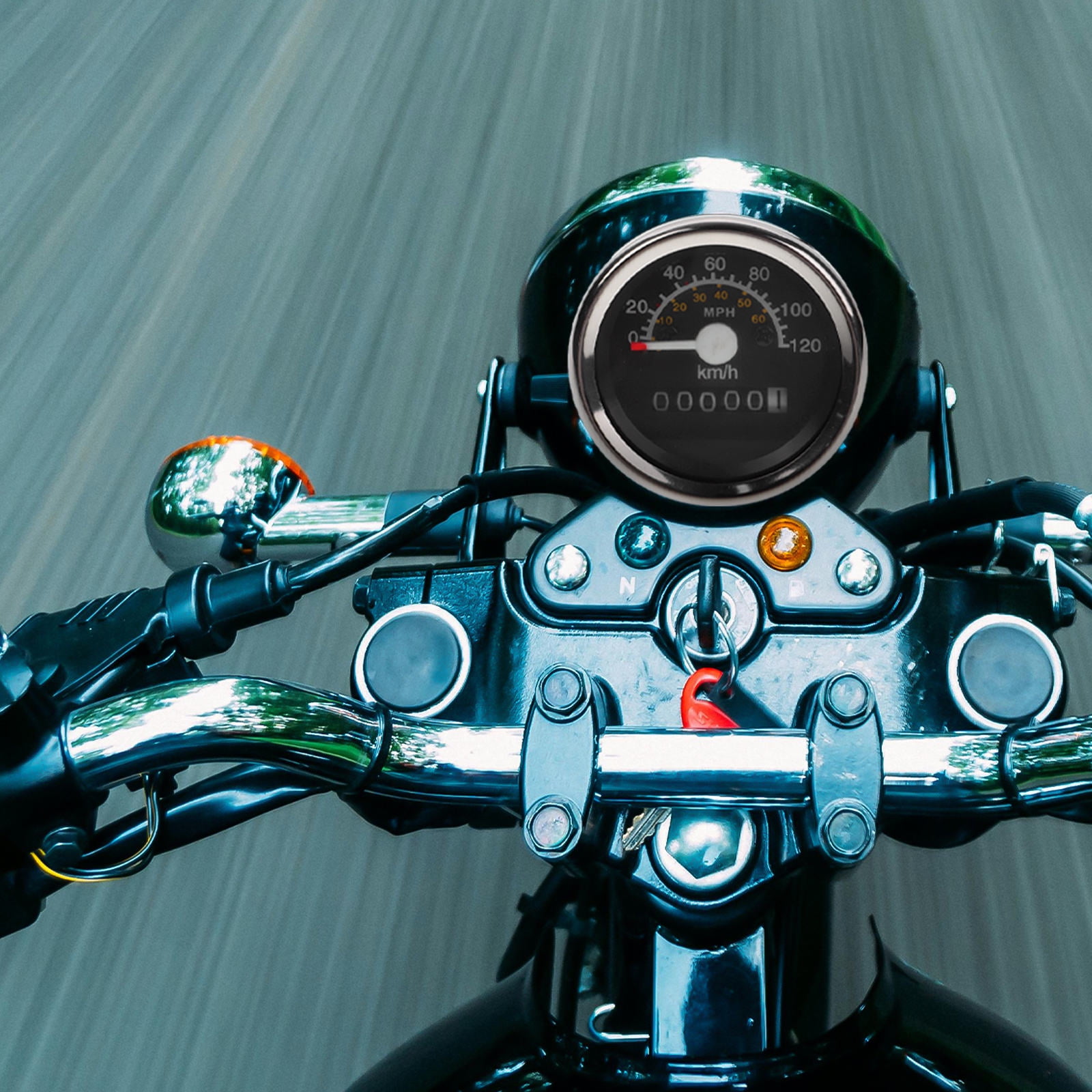 SWETRACE Motorcycle Meter Speedometer 1Pack with Dual Scale Display and High Precision Measurement 11.6x2.4x2.4in - Image 4