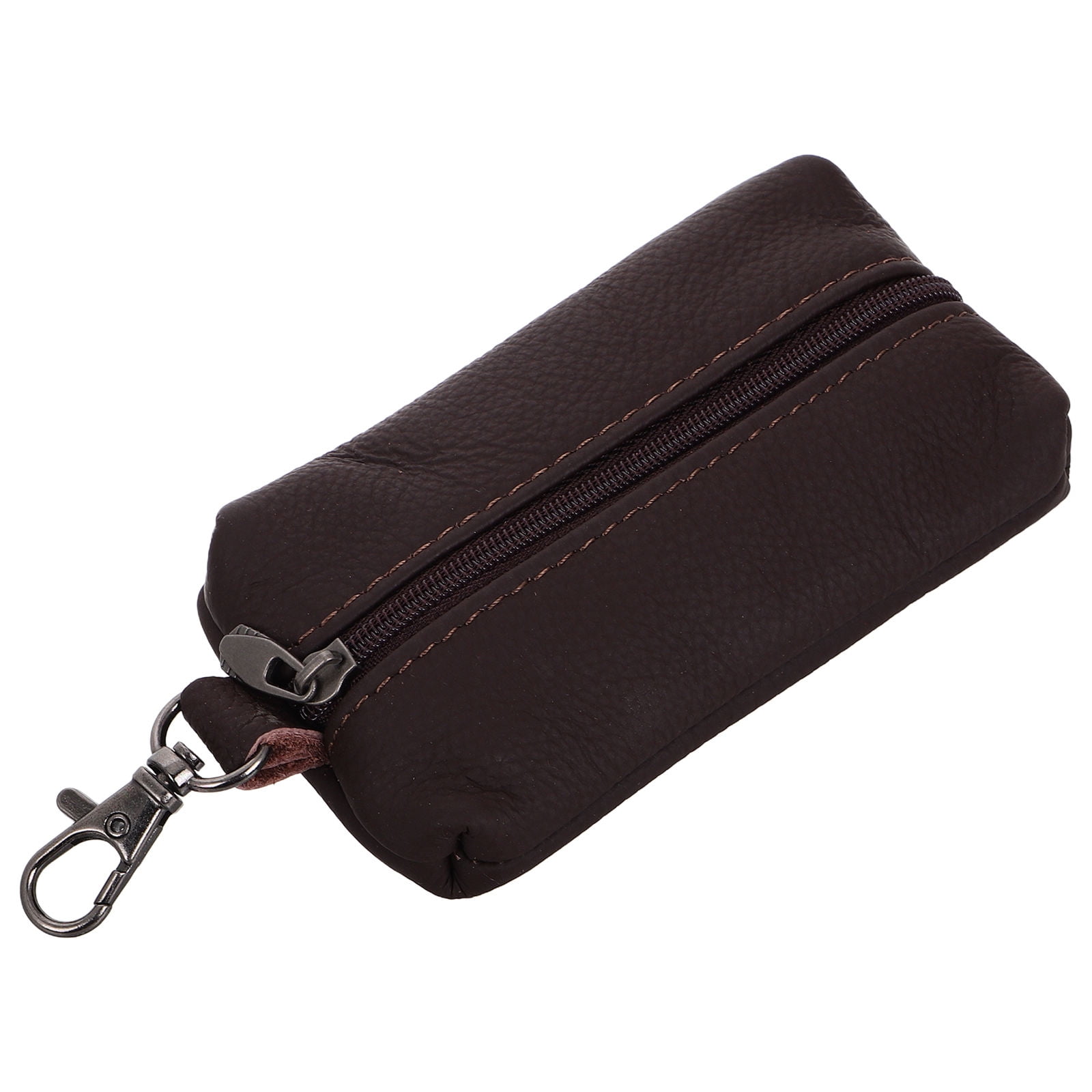 SWETRACE 1Pcs Keychain Card Holder Key Case Wallet with Wristlet and Coin Organizer for Men and Women - Image 1
