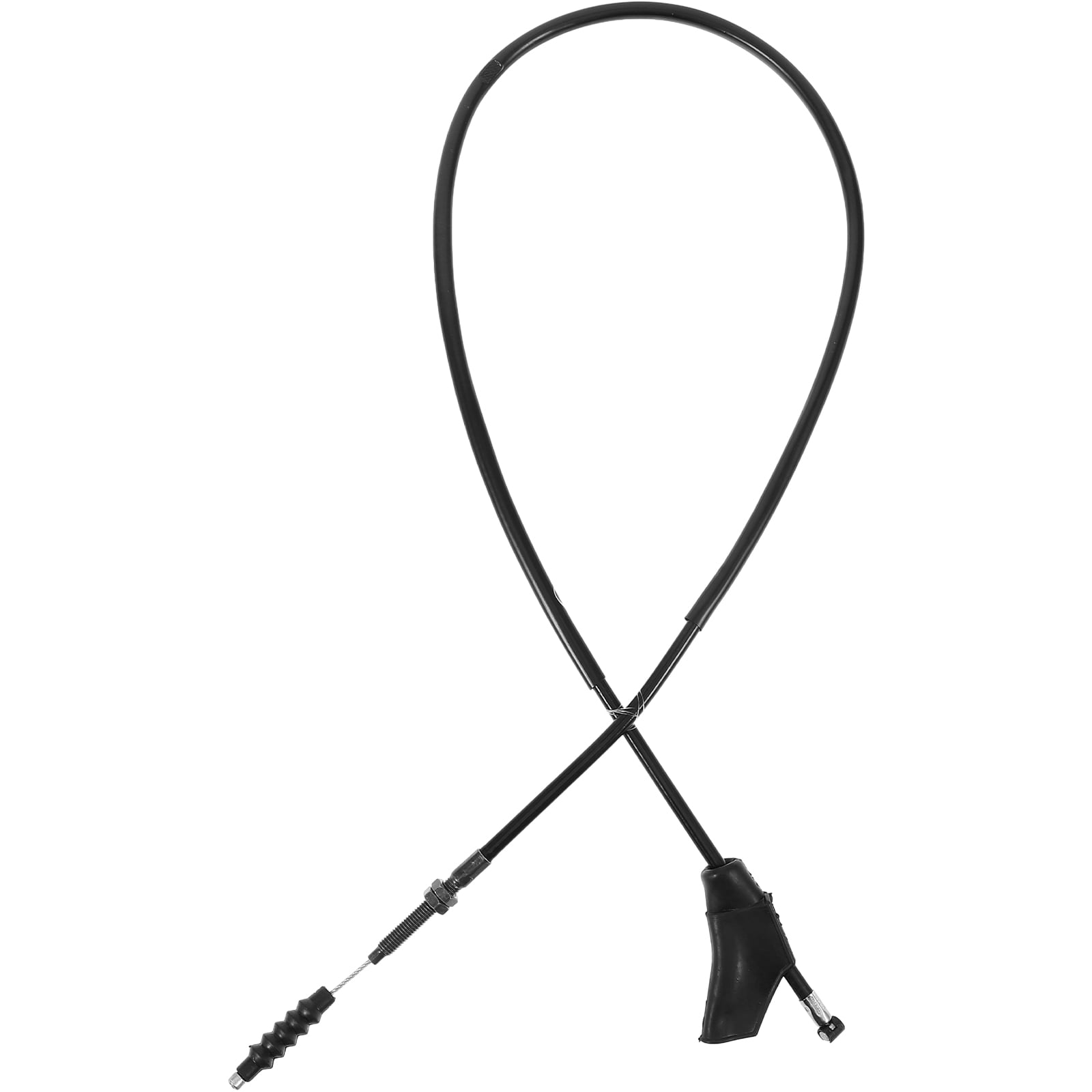 SWETRACE Motorcycle Clutch Cable Adjustable Black Stainless Steel 1 Pcs - Image 4
