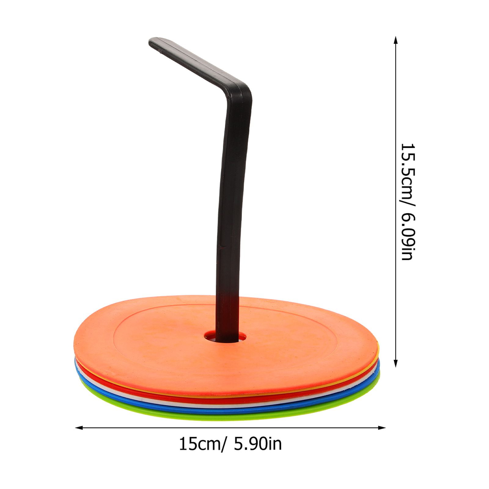 SWETRACE Training Sign Training Marker Sign Dishes Plastic 1 Set - Image 2