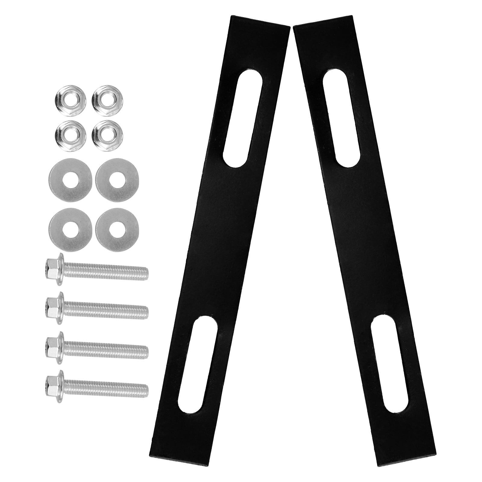 SWETRACE 2Pcs Sleek Design Rack Mounting Plates for Top Case Hardware Motorcycle 18.00X2.50X0.20cm - Image 6