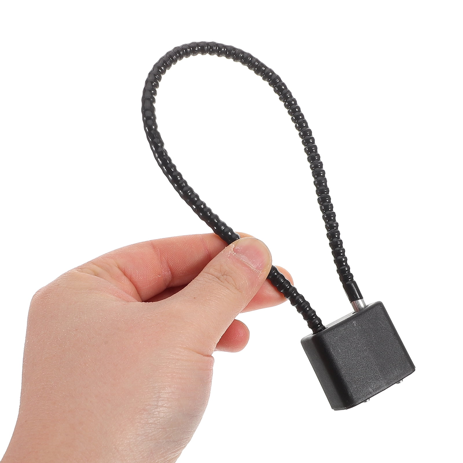SWETRACE Bicycle Lock Cable Lock Steel Wire Black 1Pcs 5.9X2.5X0.8In - Image 4
