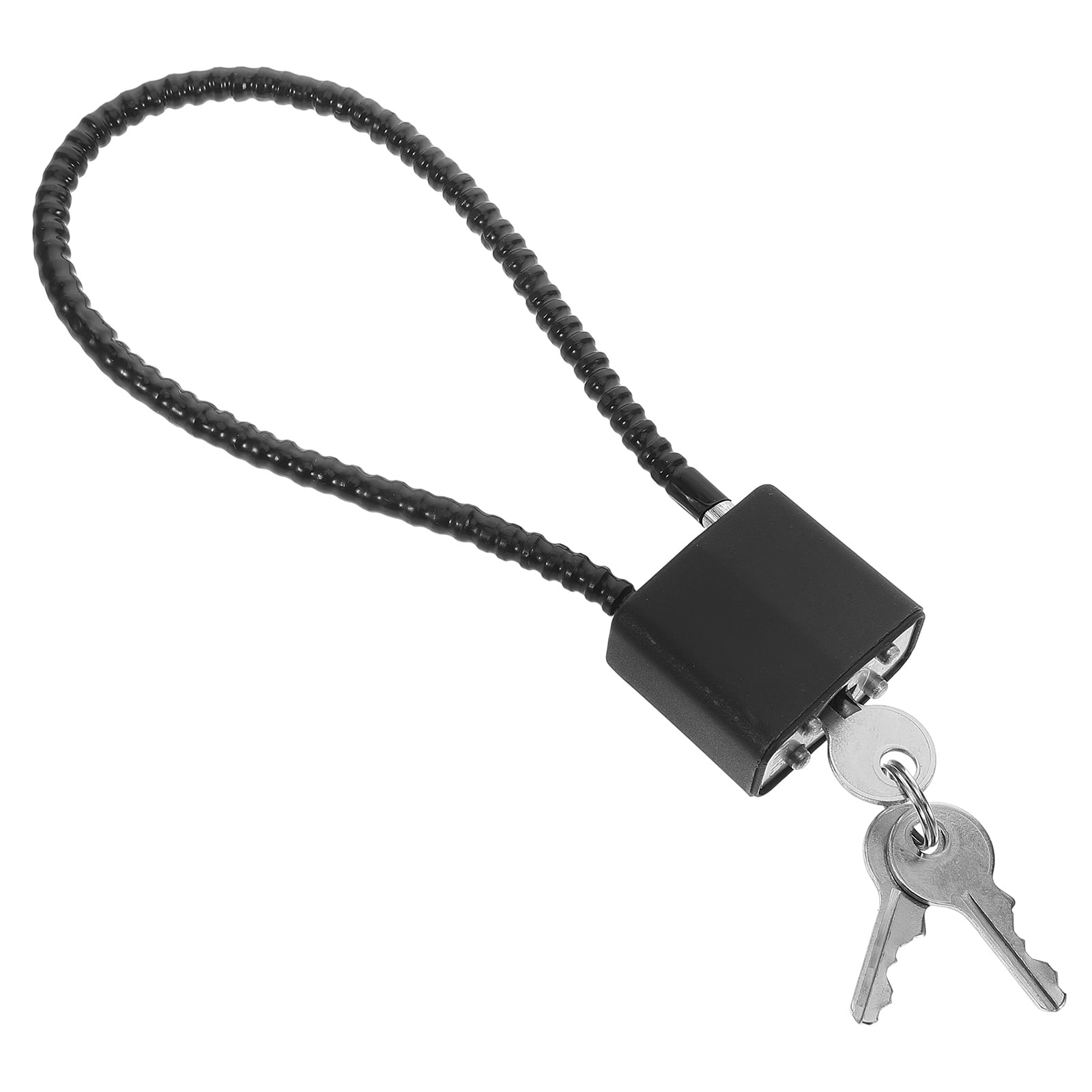 SWETRACE Bicycle Lock Cable Lock Steel Wire Black 1Pcs 5.9X2.5X0.8In - Image 5