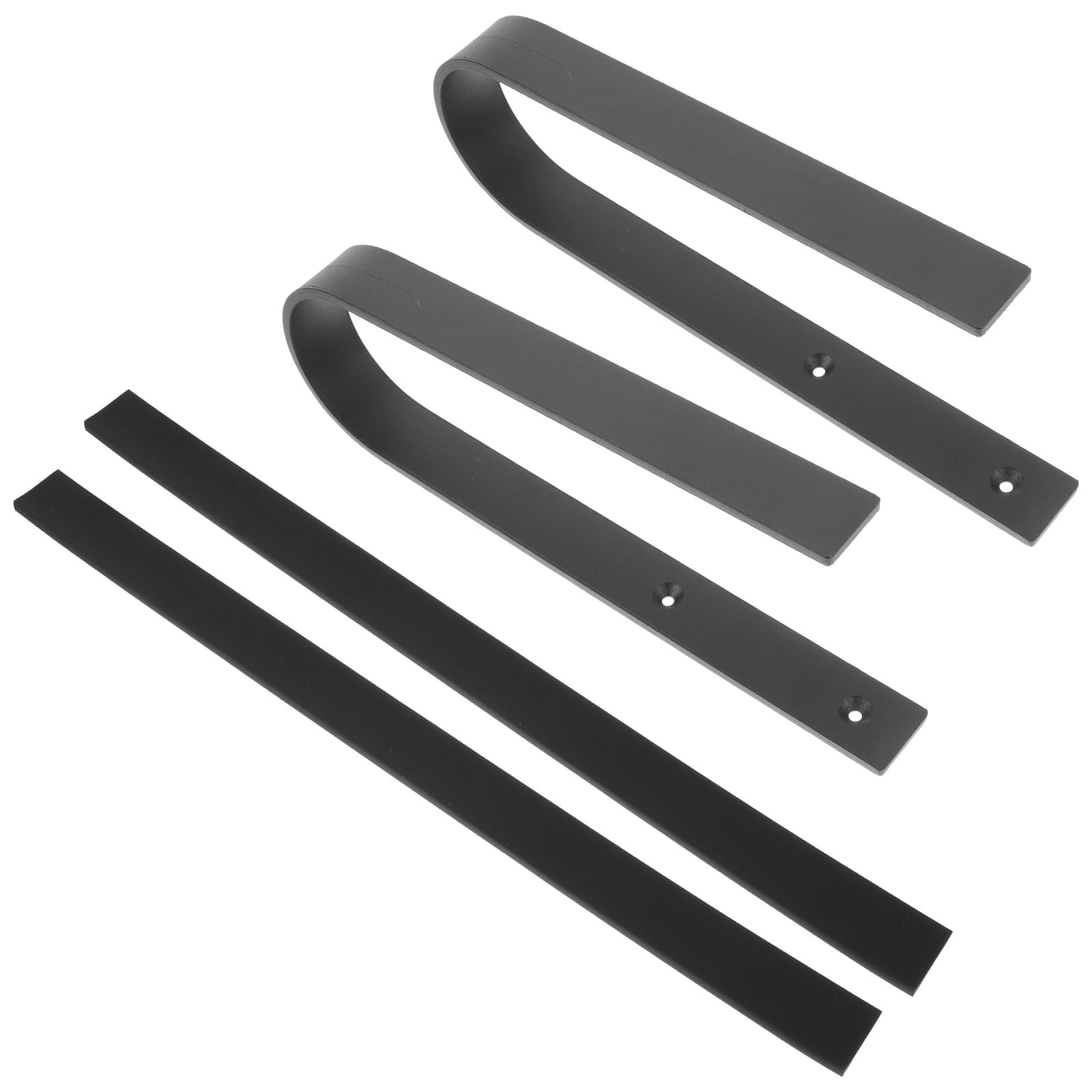 SWETRACE 1Set Iron Surfboard Hanging Hook Deep Gray Simple Design for Sports Equipment Wall Storage 11.8x3.1x1.1in - Image 4