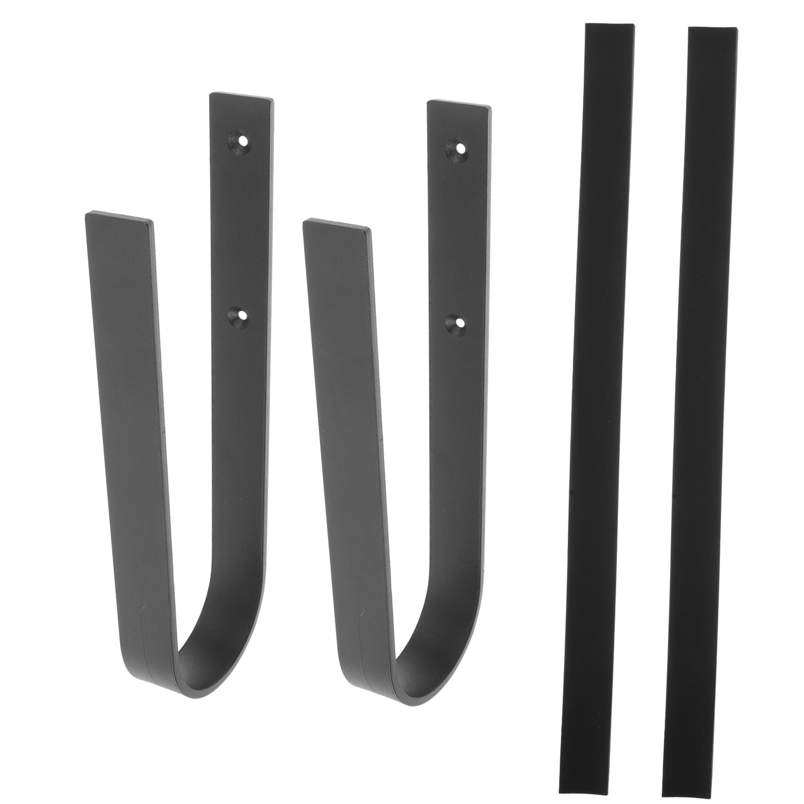 SWETRACE 1Set Iron Surfboard Hanging Hook Deep Gray Simple Design for Sports Equipment Wall Storage 11.8x3.1x1.1in - Image 5