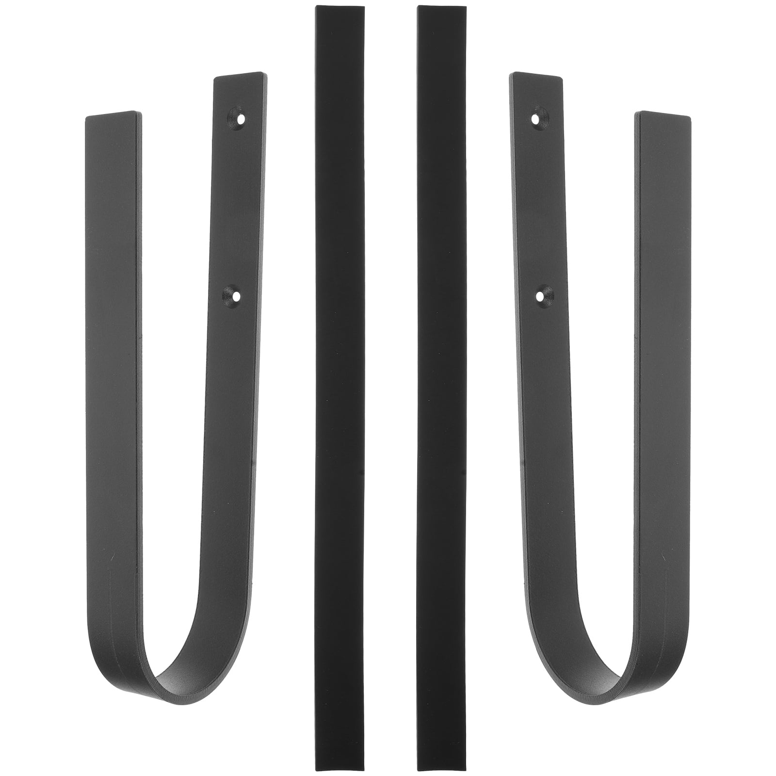 SWETRACE 1Set Iron Surfboard Hanging Hook Deep Gray Simple Design for Sports Equipment Wall Storage 11.8x3.1x1.1in - Image 7